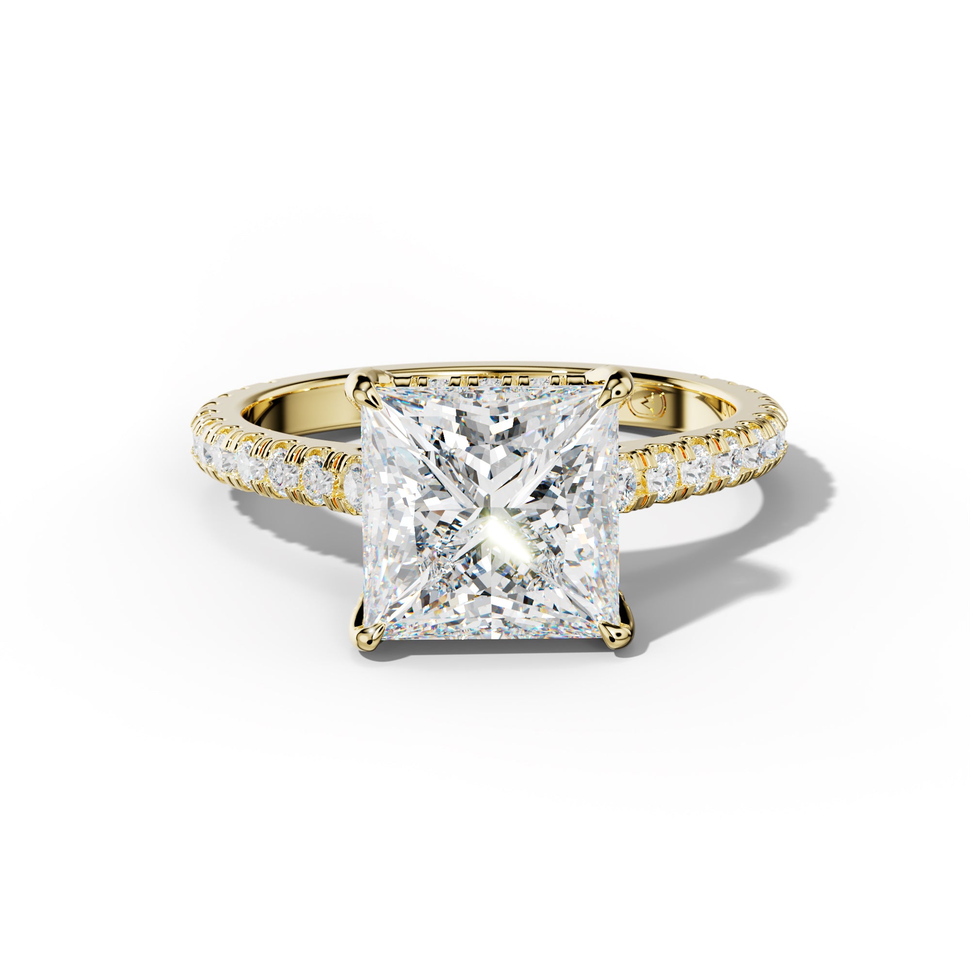 Stella Princess Cut Engagement Ring