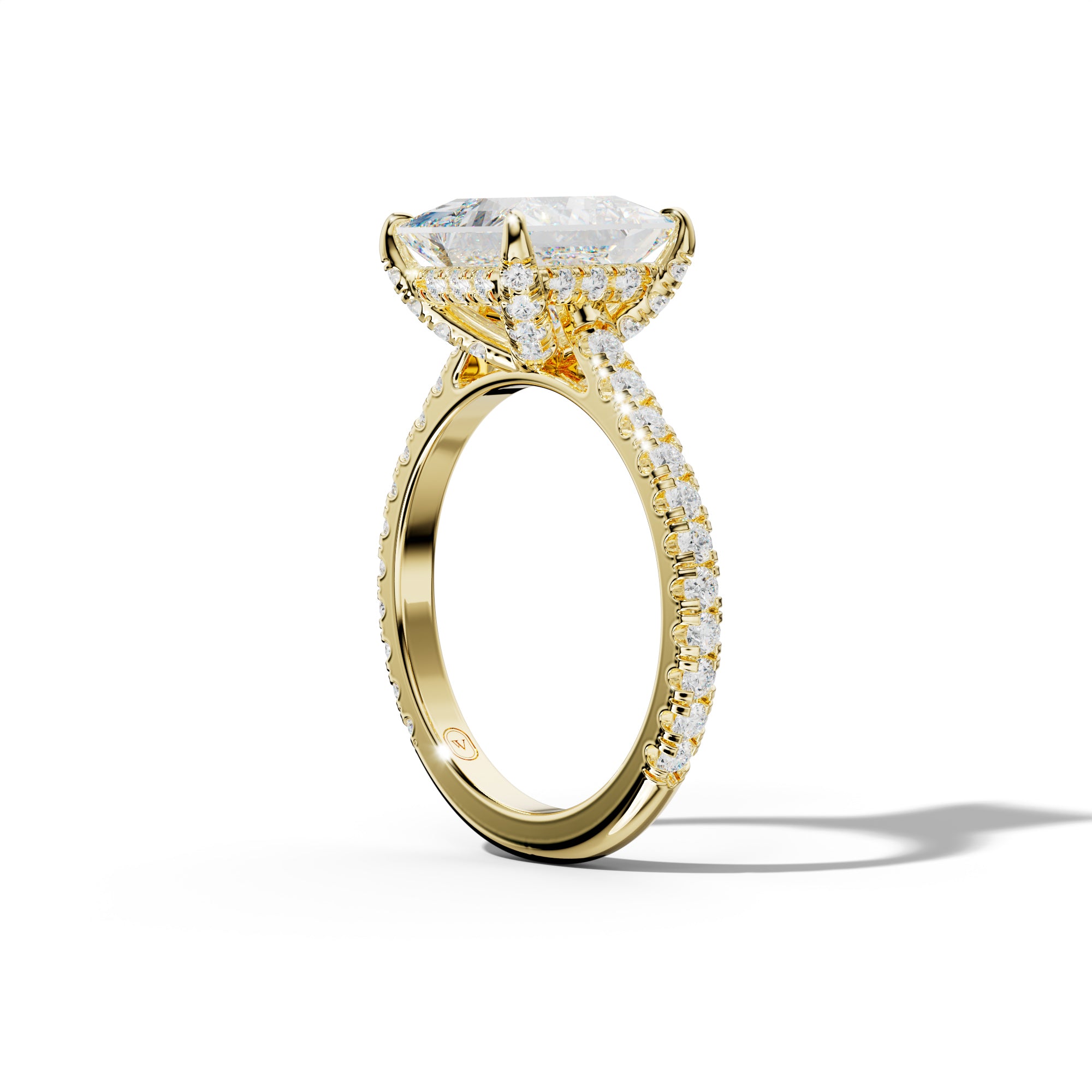 Stella Princess Cut Engagement Ring