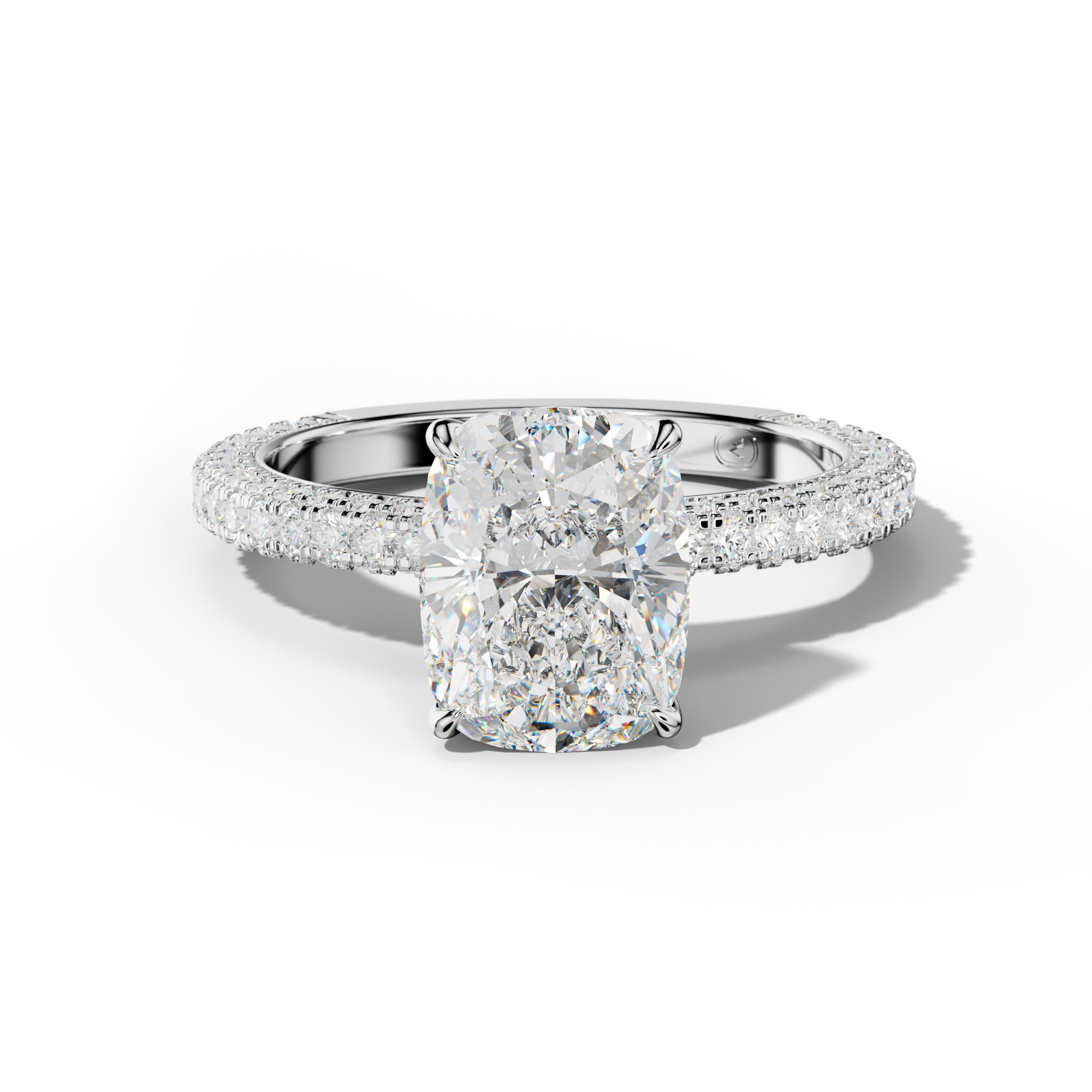Caroline Elongated Cushion Cut Engagement Ring