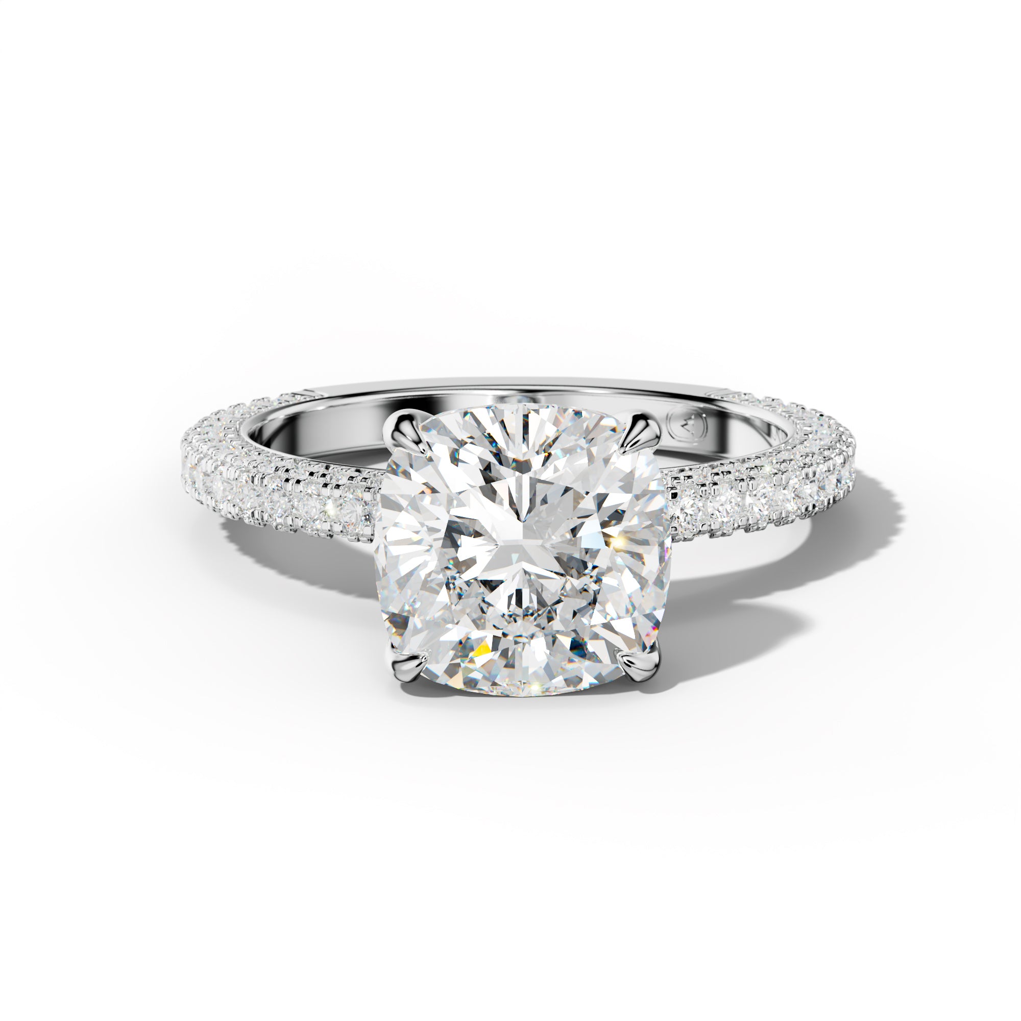 Caroline Cushion Cut Engagement Ring