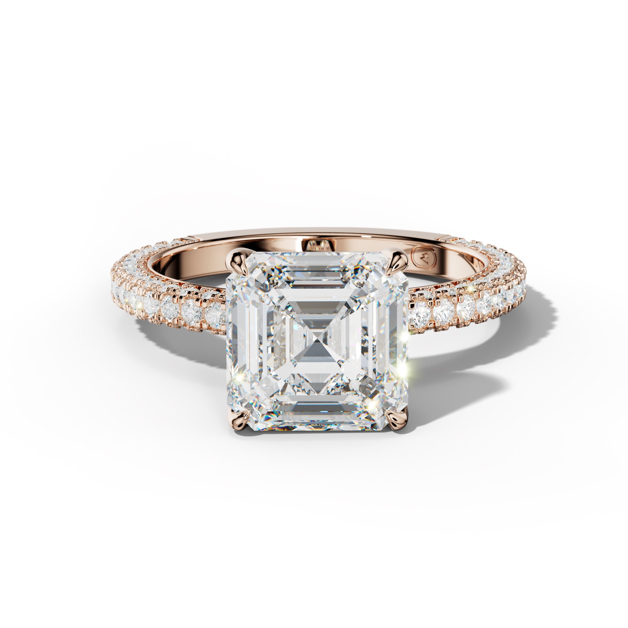 Caroline Asscher Cut Engagement Ring