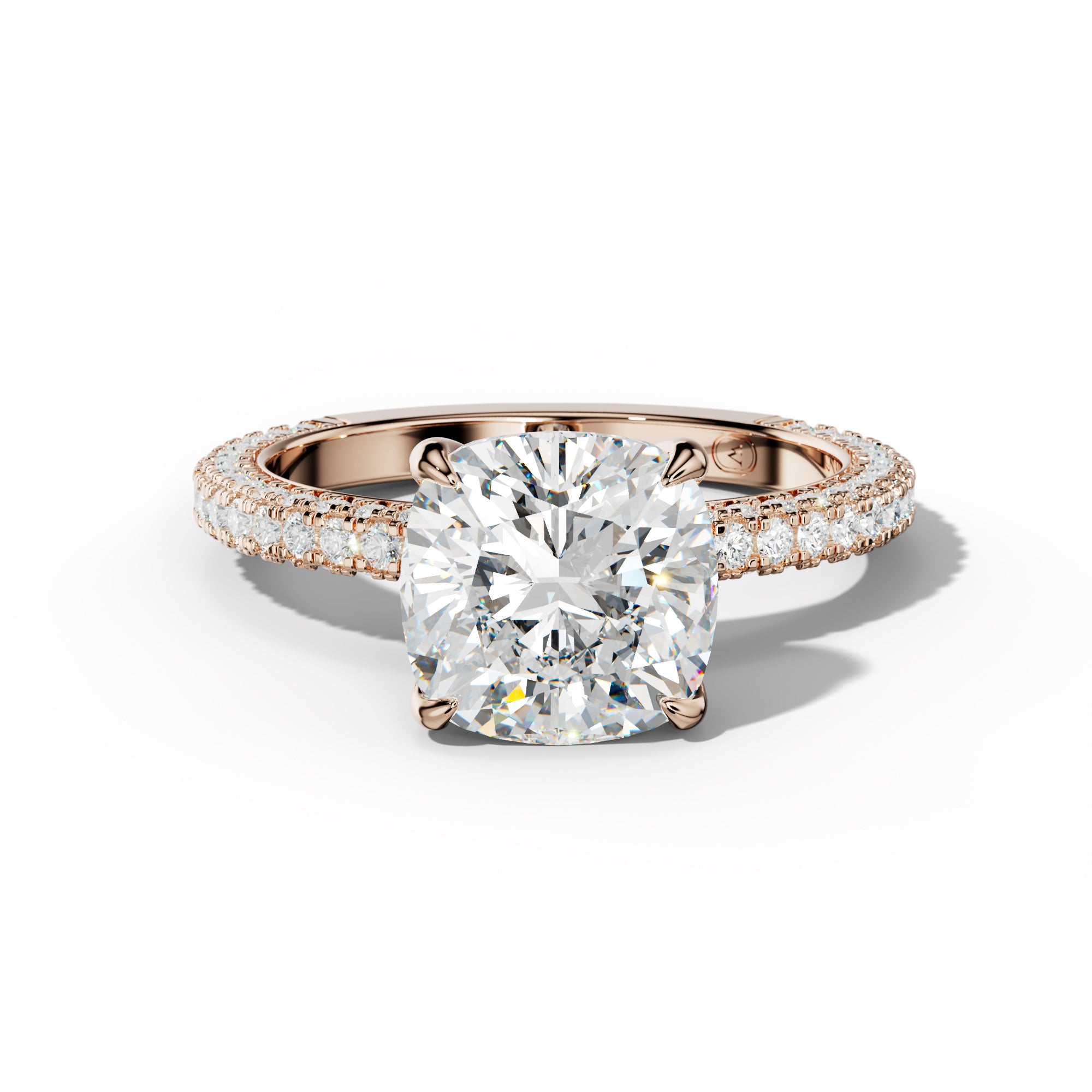 Caroline Cushion Cut Engagement Ring