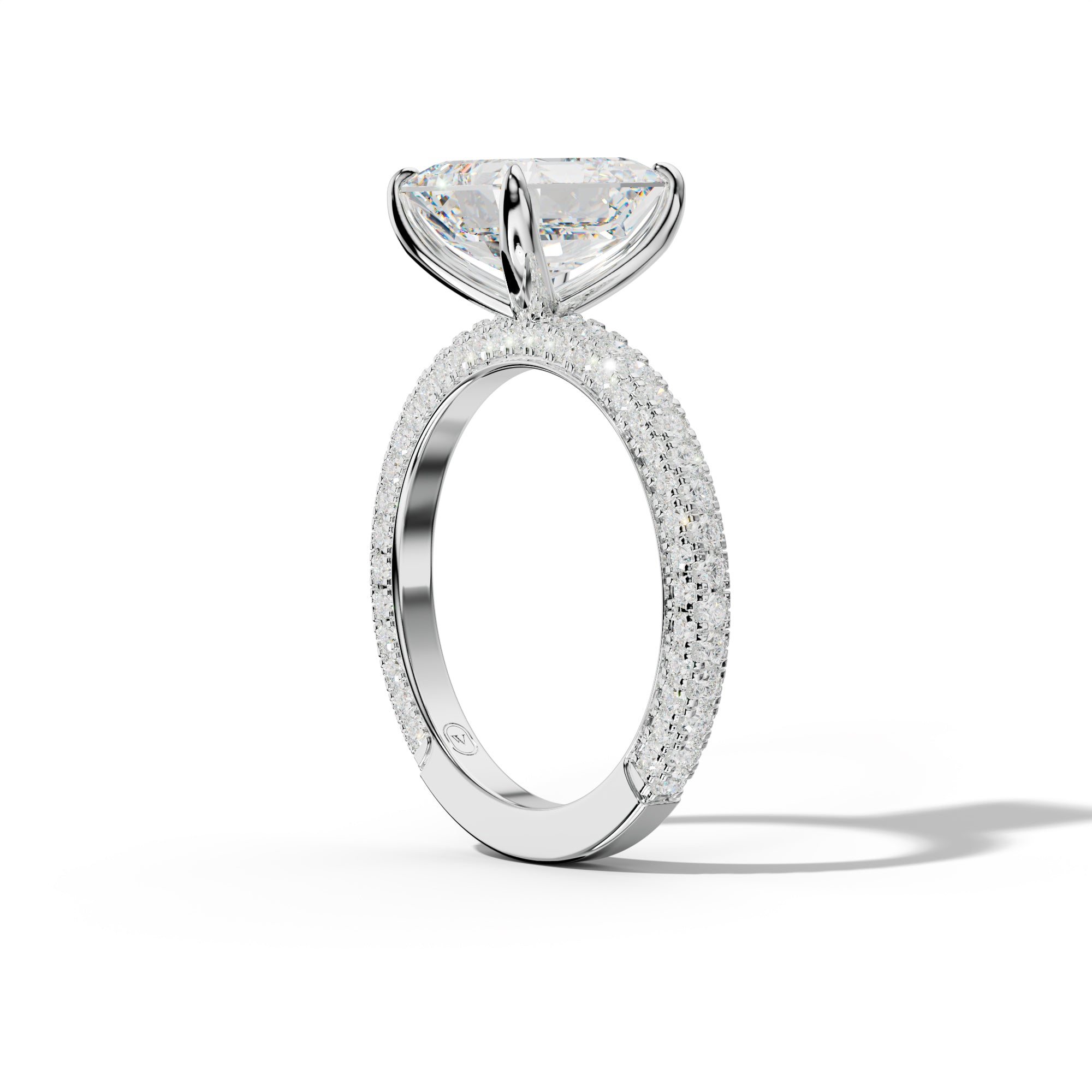 Caroline Asscher Cut Engagement Ring