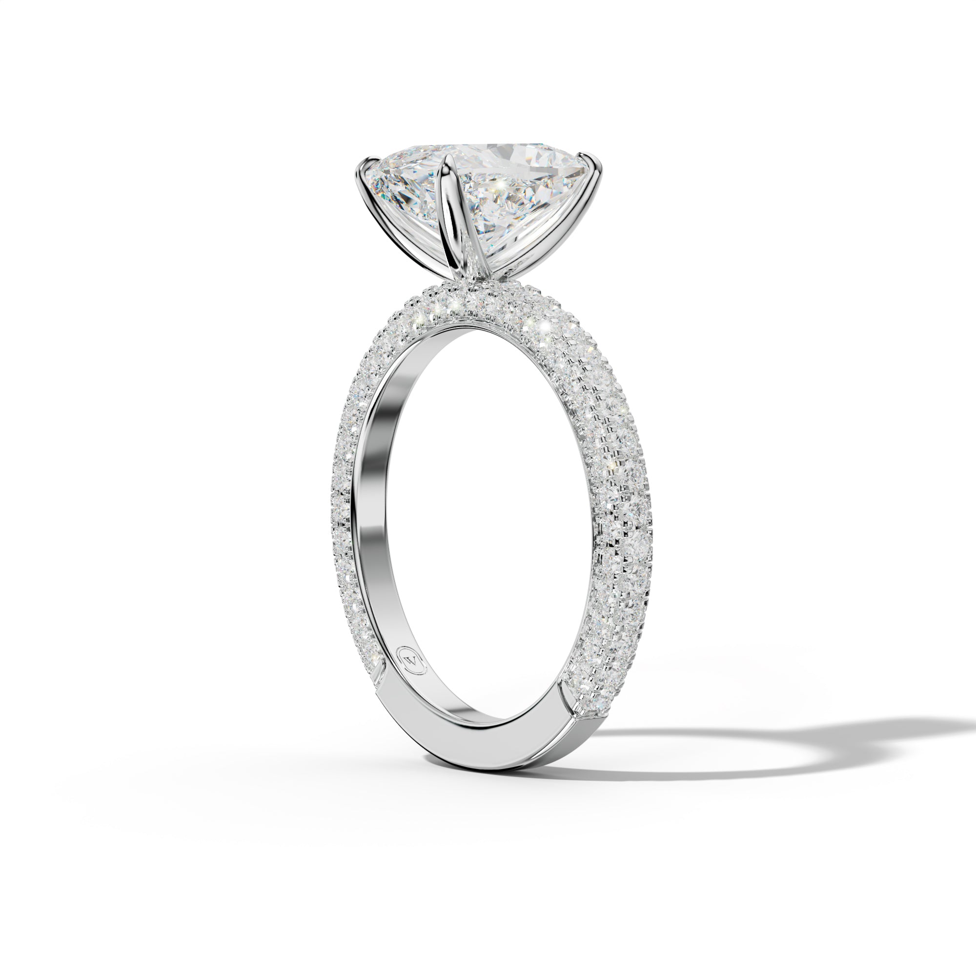 Caroline Elongated Cushion Cut Engagement Ring