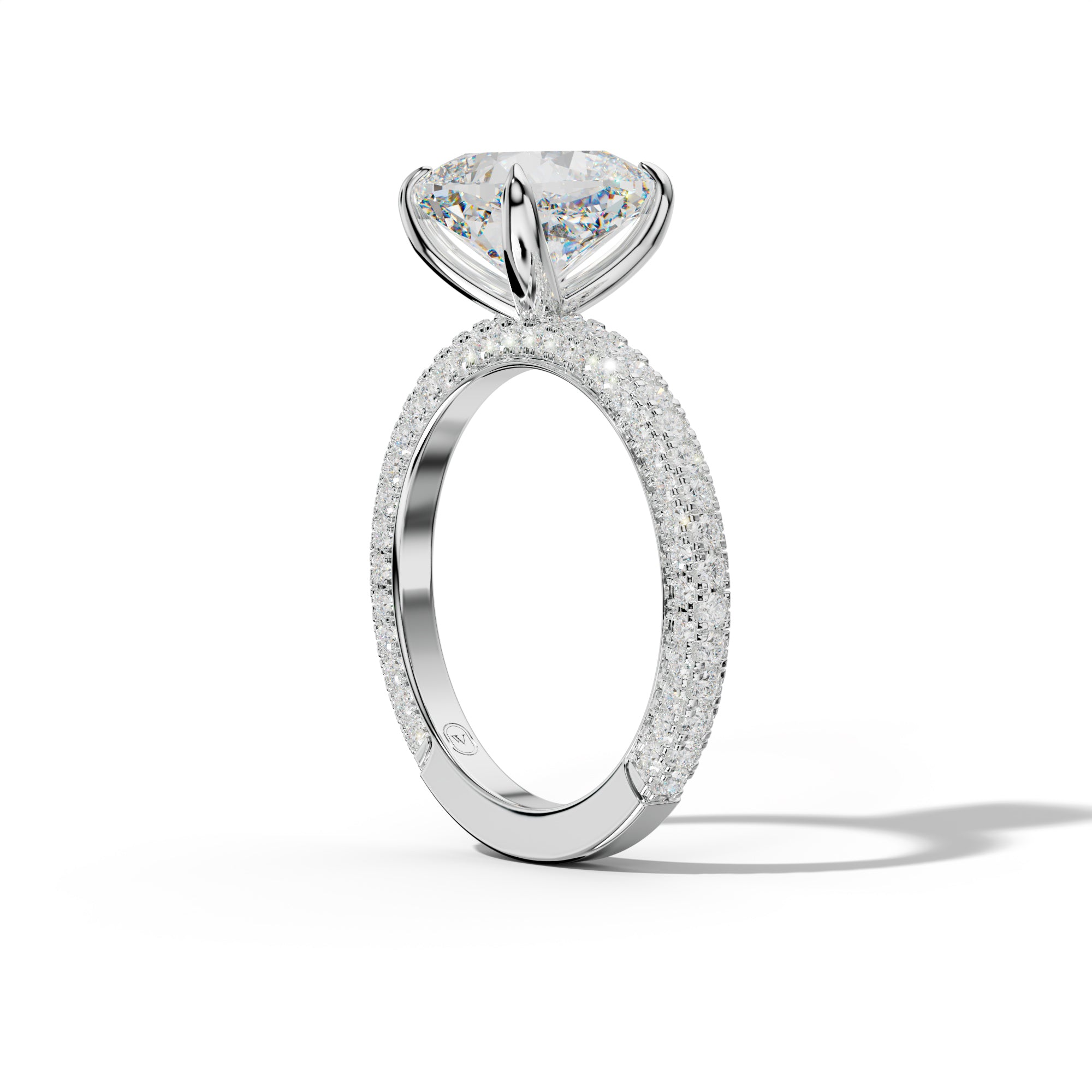 Caroline Cushion Cut Engagement Ring