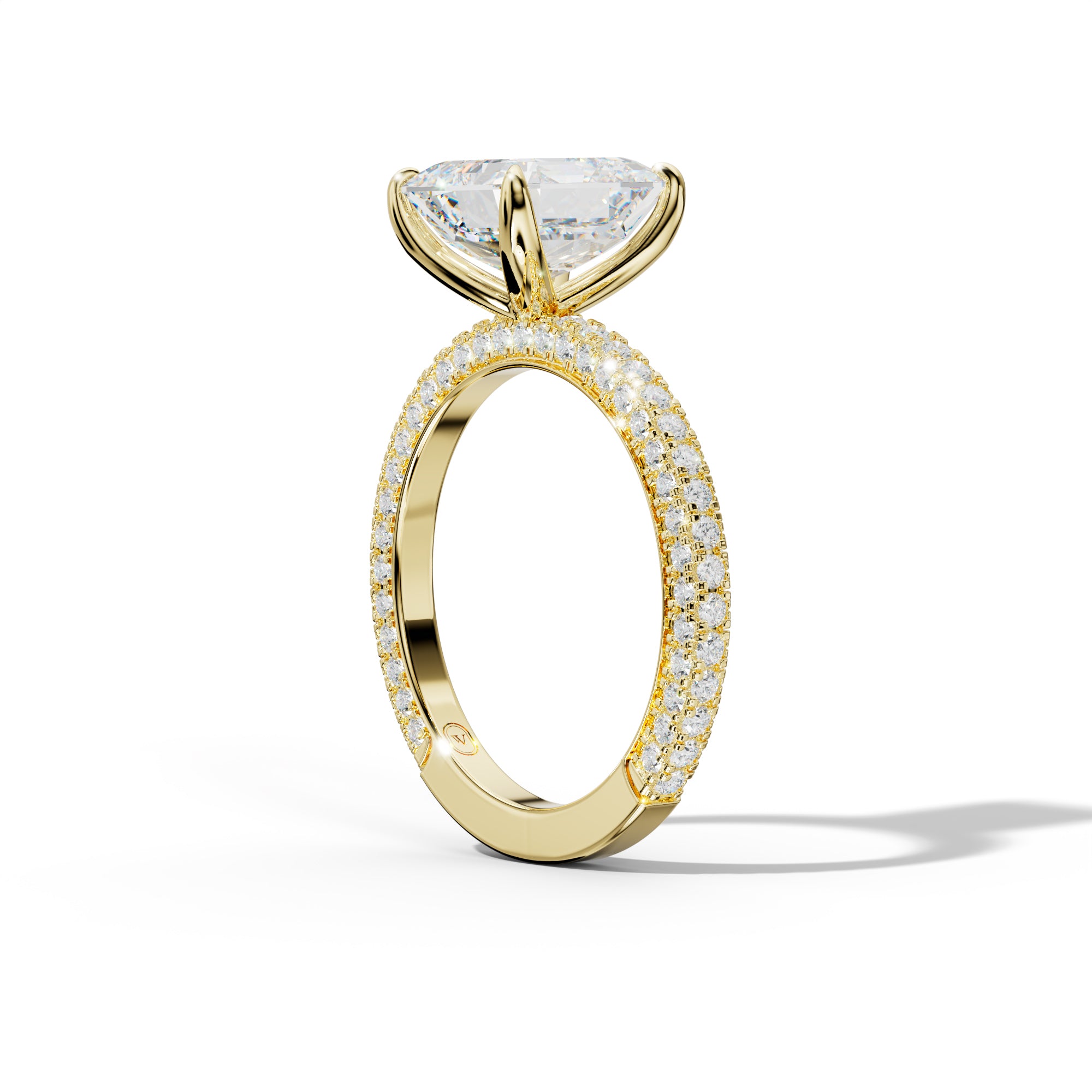 Caroline Asscher Cut Engagement Ring