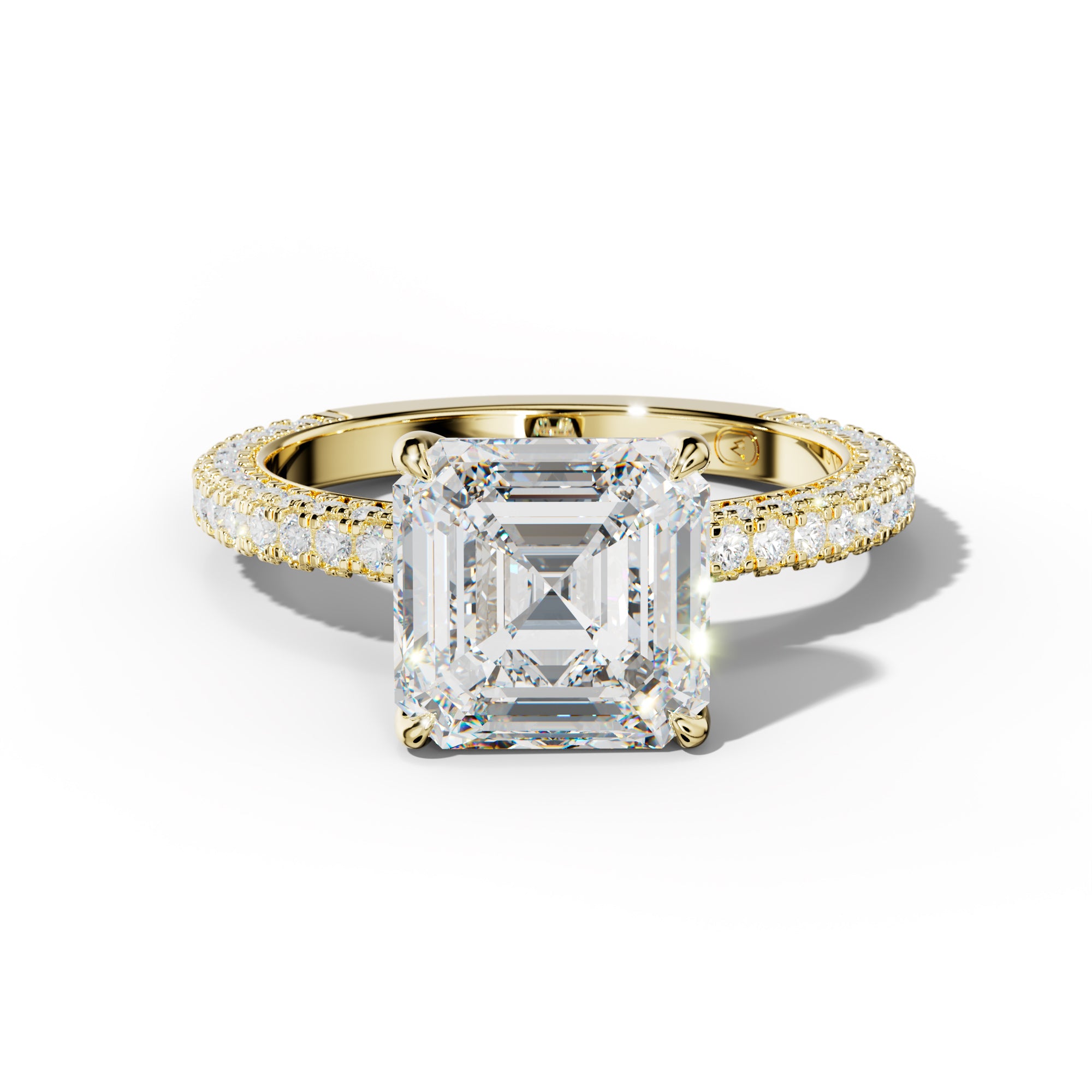 Caroline Asscher Cut Engagement Ring