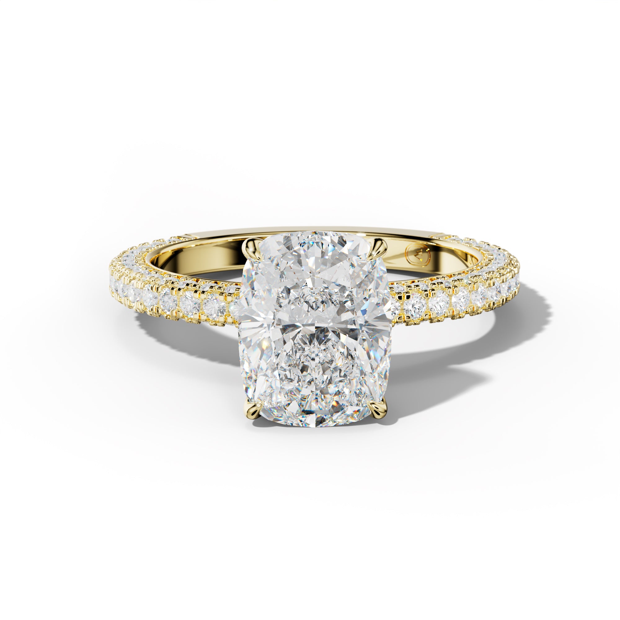 Caroline Elongated Cushion Cut Engagement Ring