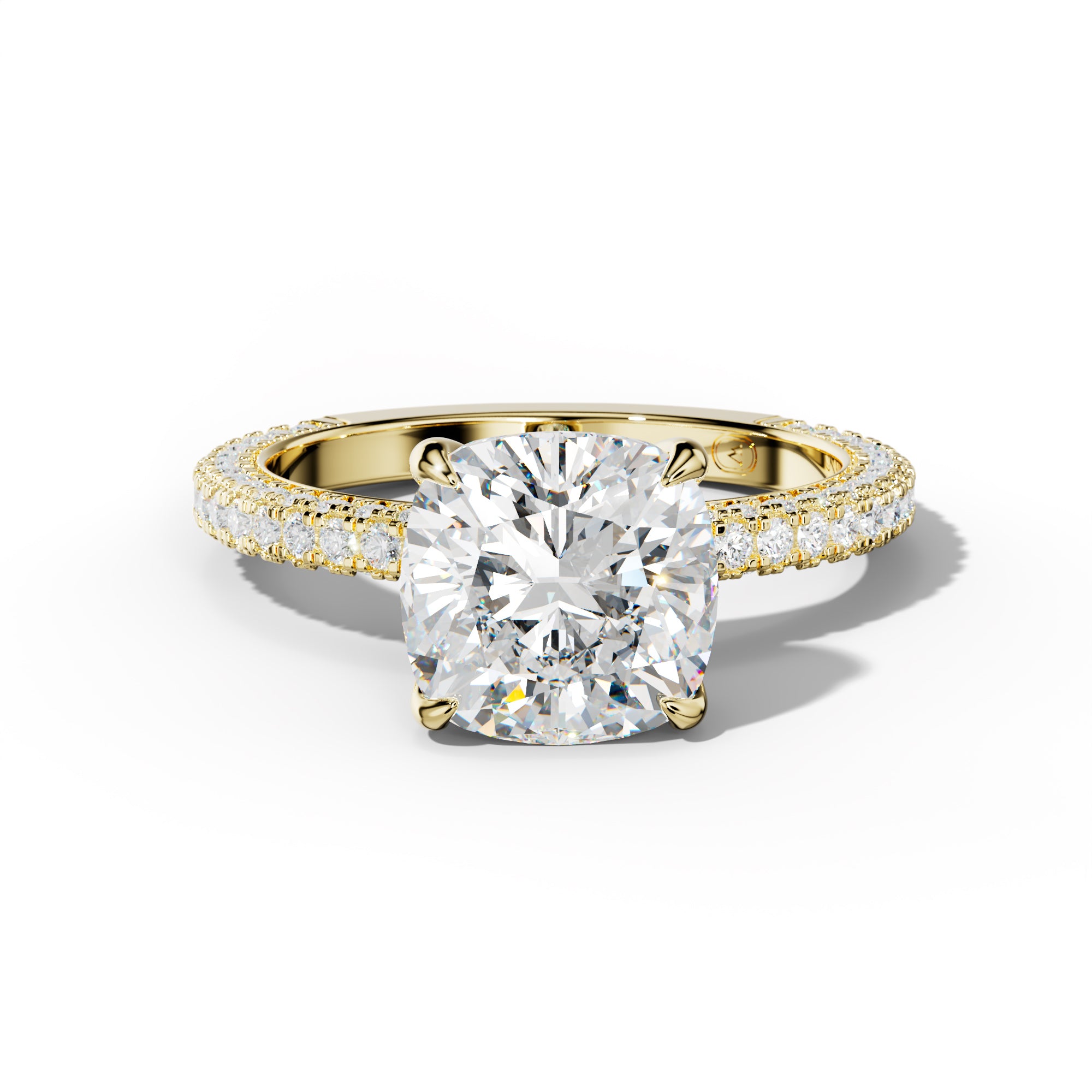 Caroline Cushion Cut Engagement Ring