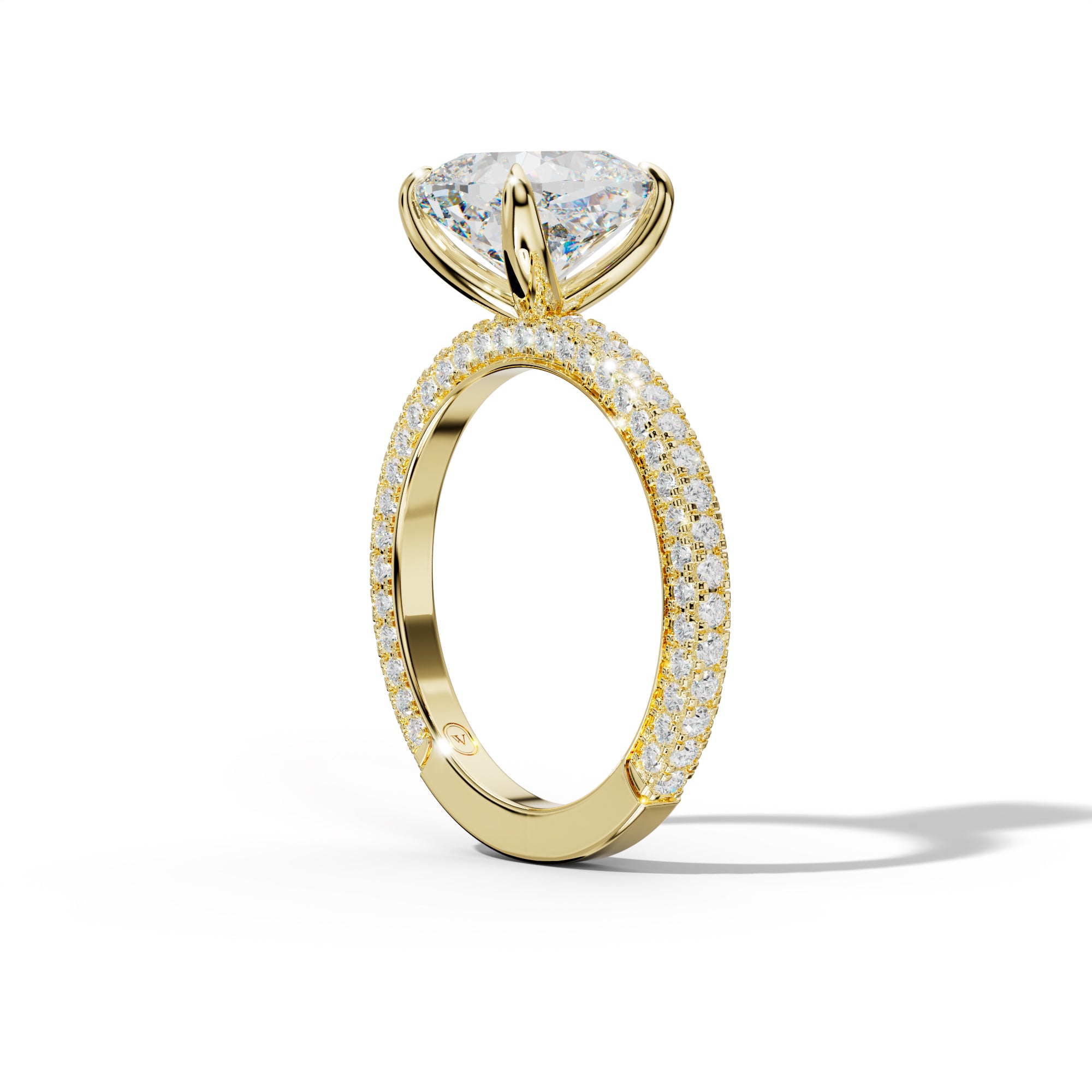 Caroline Cushion Cut Engagement Ring