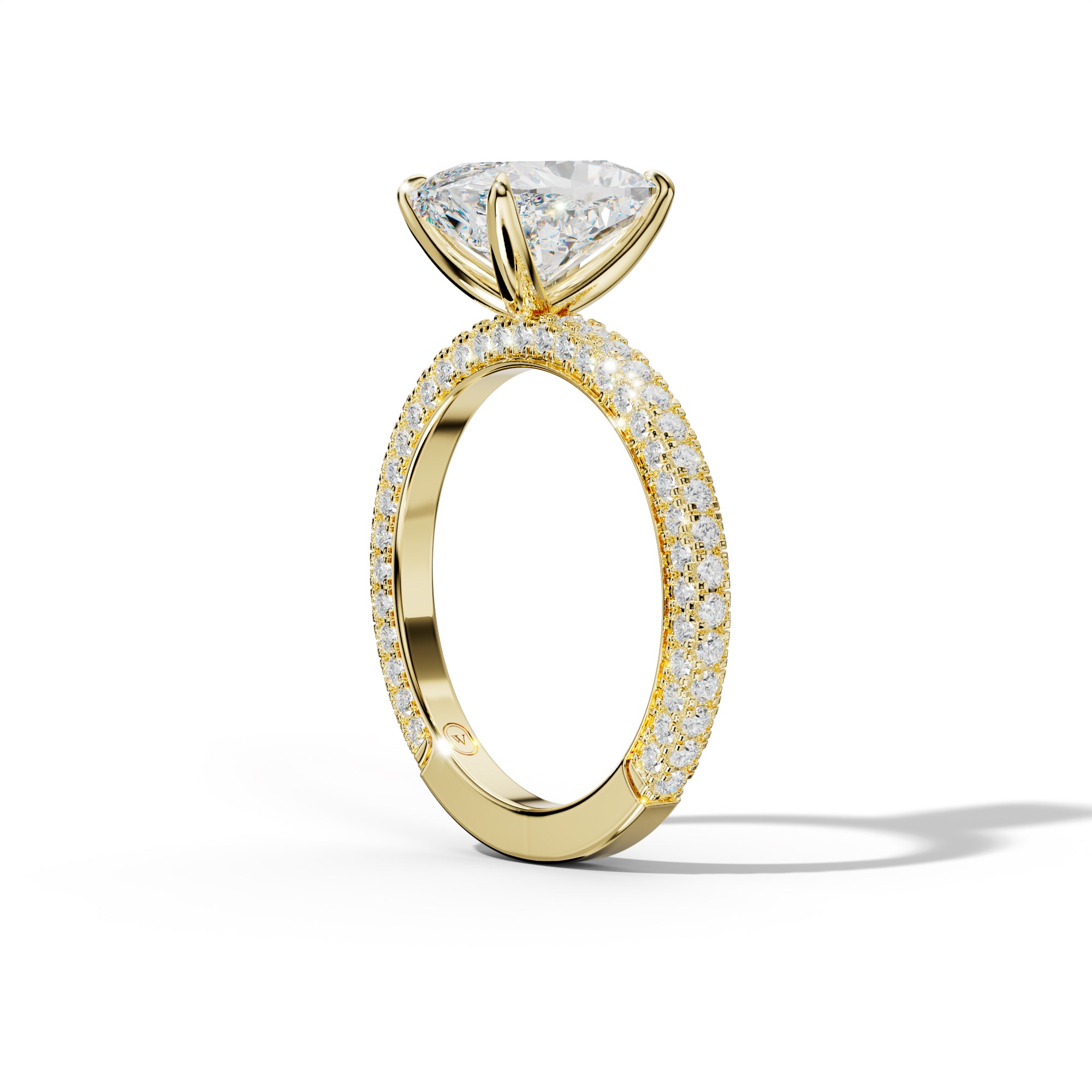 Caroline Elongated Cushion Cut Engagement Ring