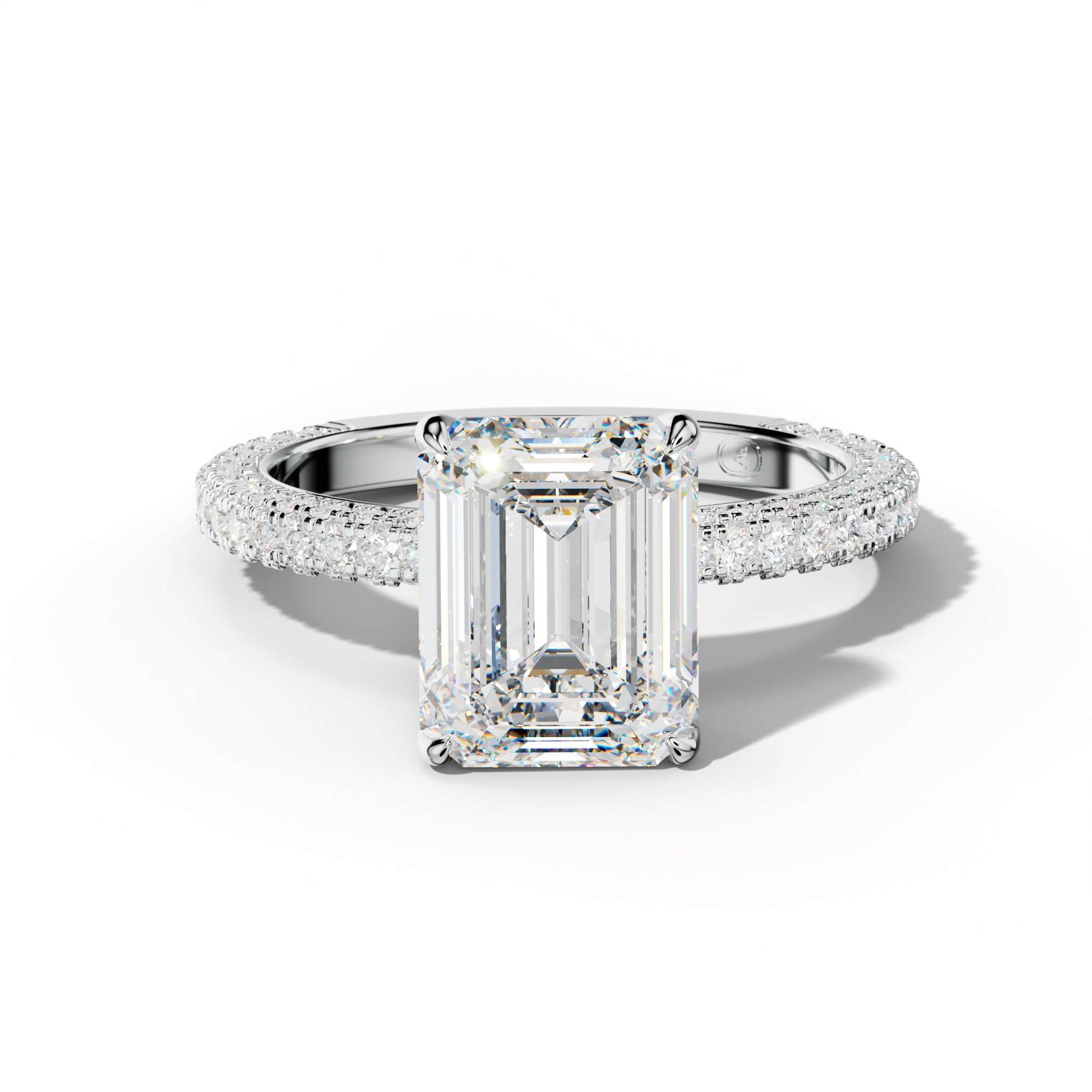 Autumn Emerald Cut Engagement Ring