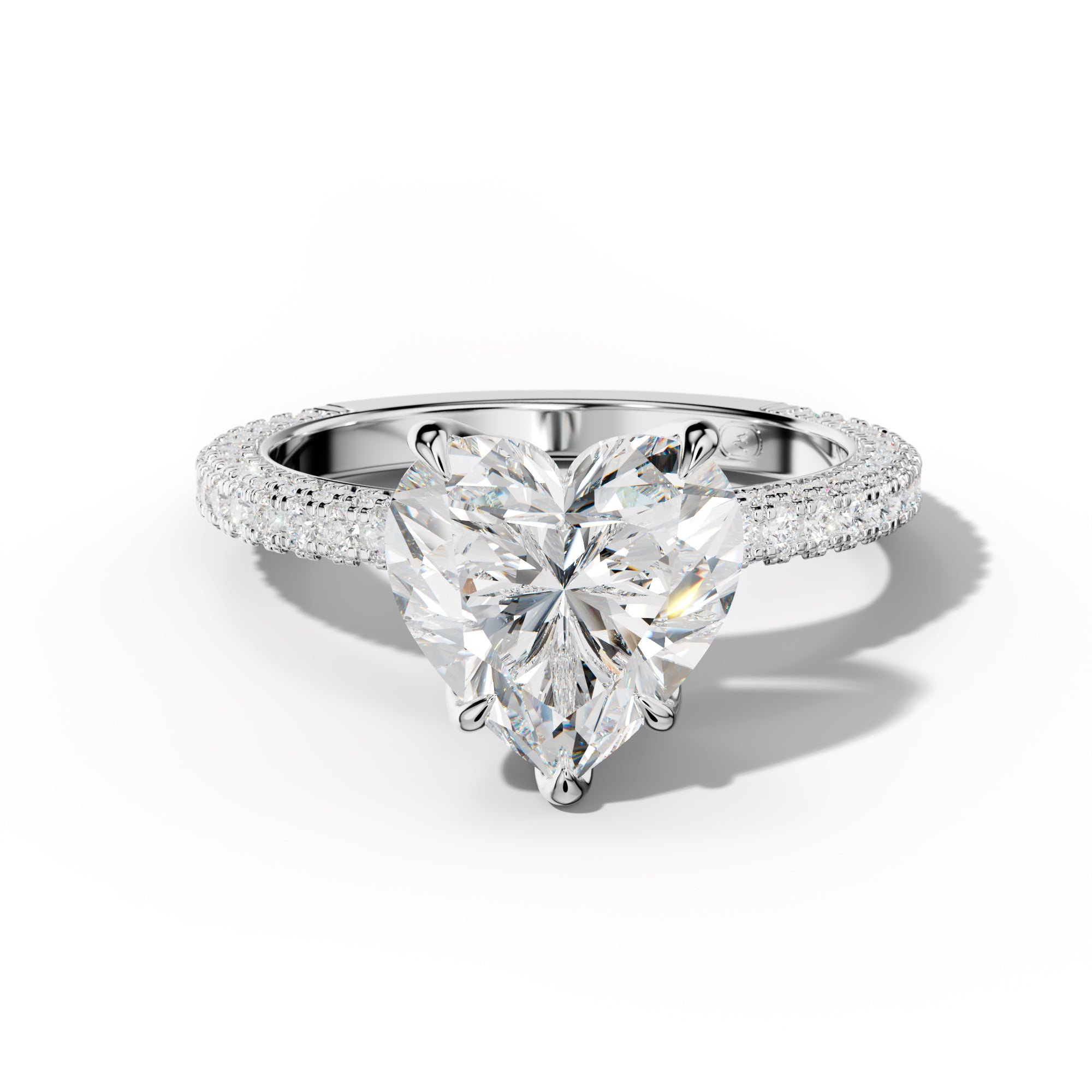 Caroline Heart Cut Engagement Ring