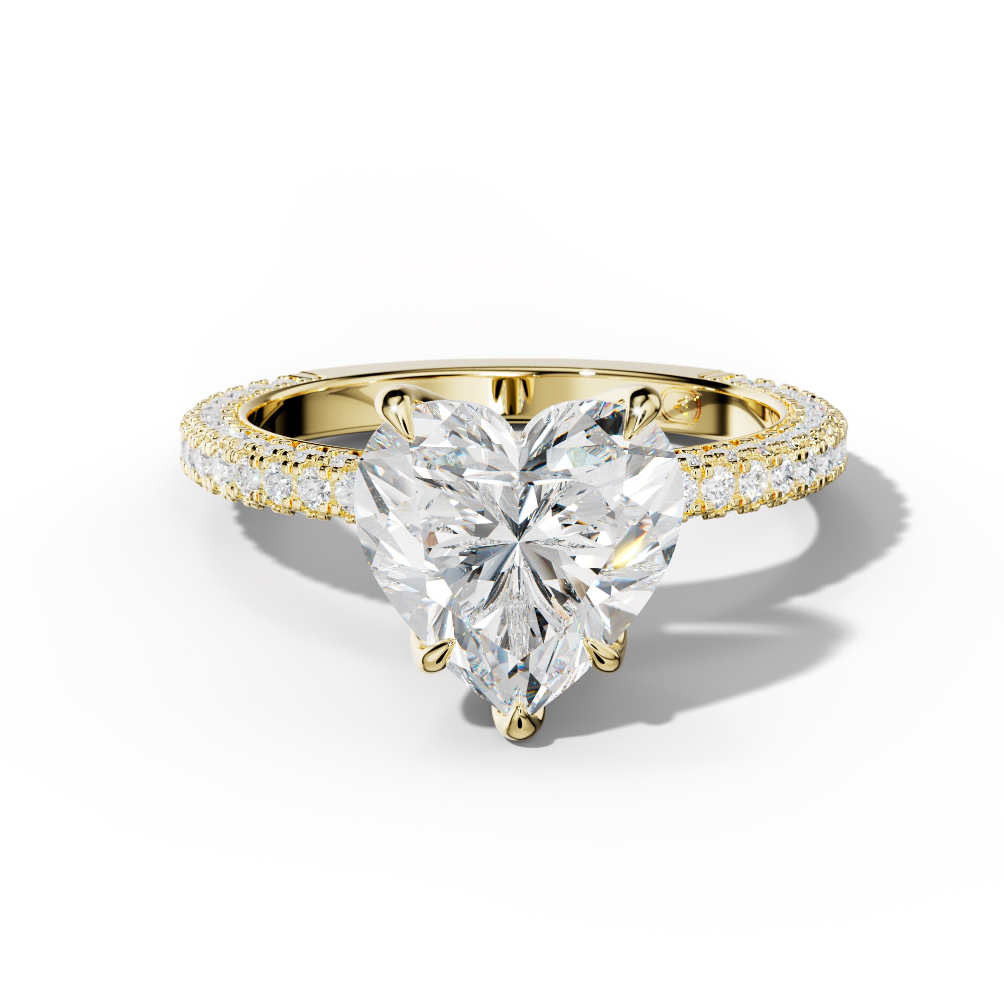 Caroline Heart Cut Engagement Ring