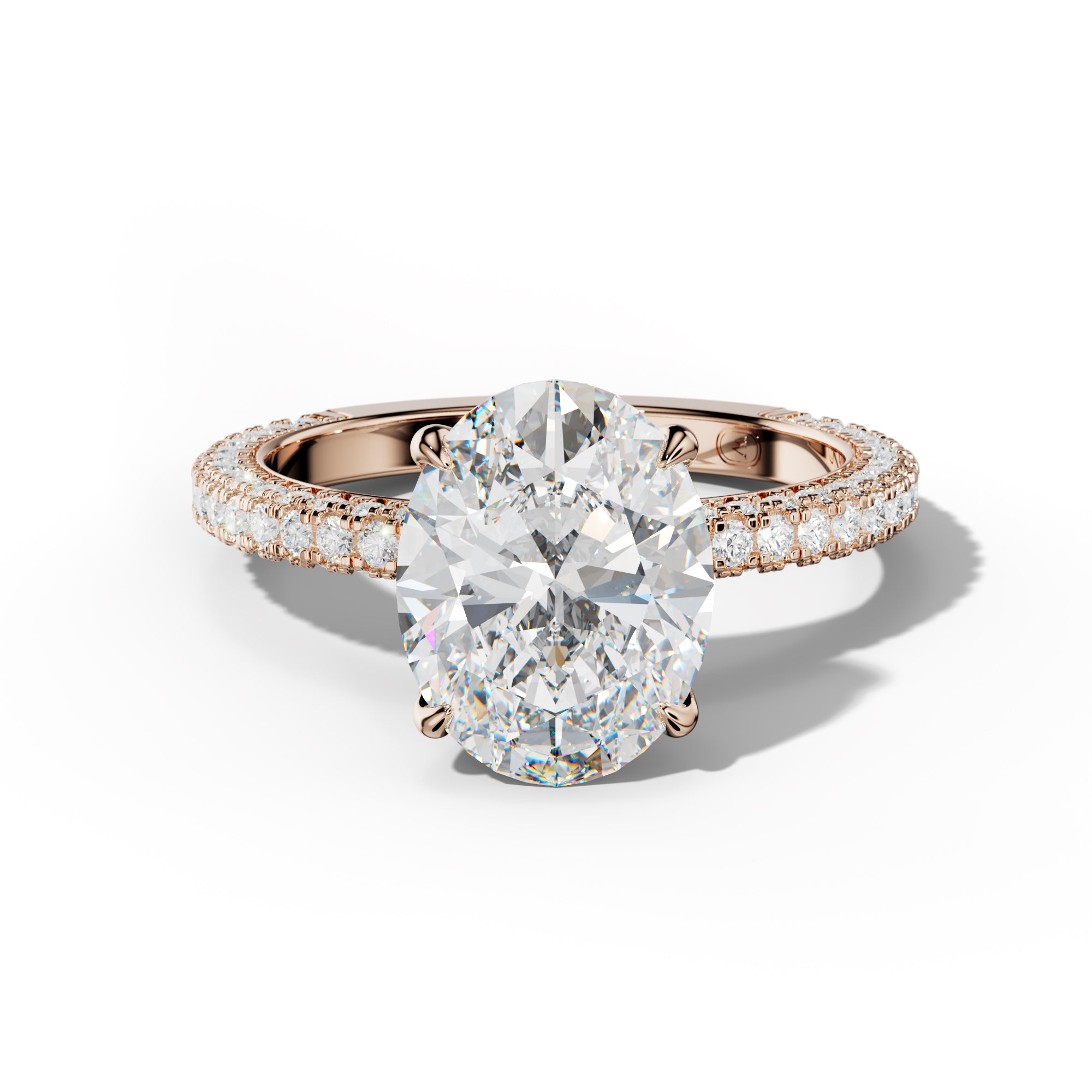 Penelope Oval Diamond Engagement Ring