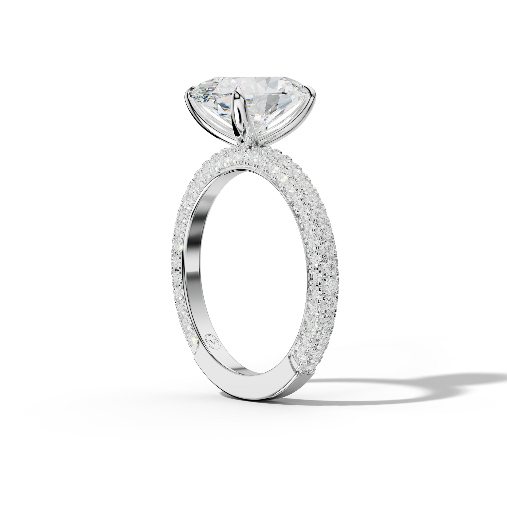 Caroline Oval Diamond Engagement Ring