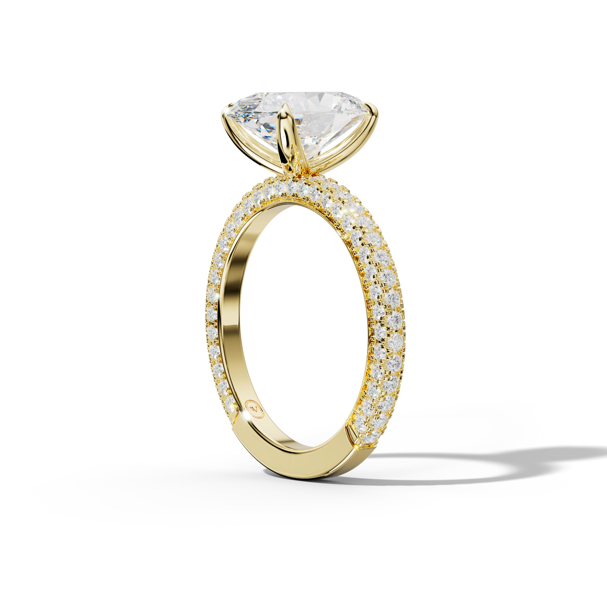 Caroline Oval Diamond Engagement Ring