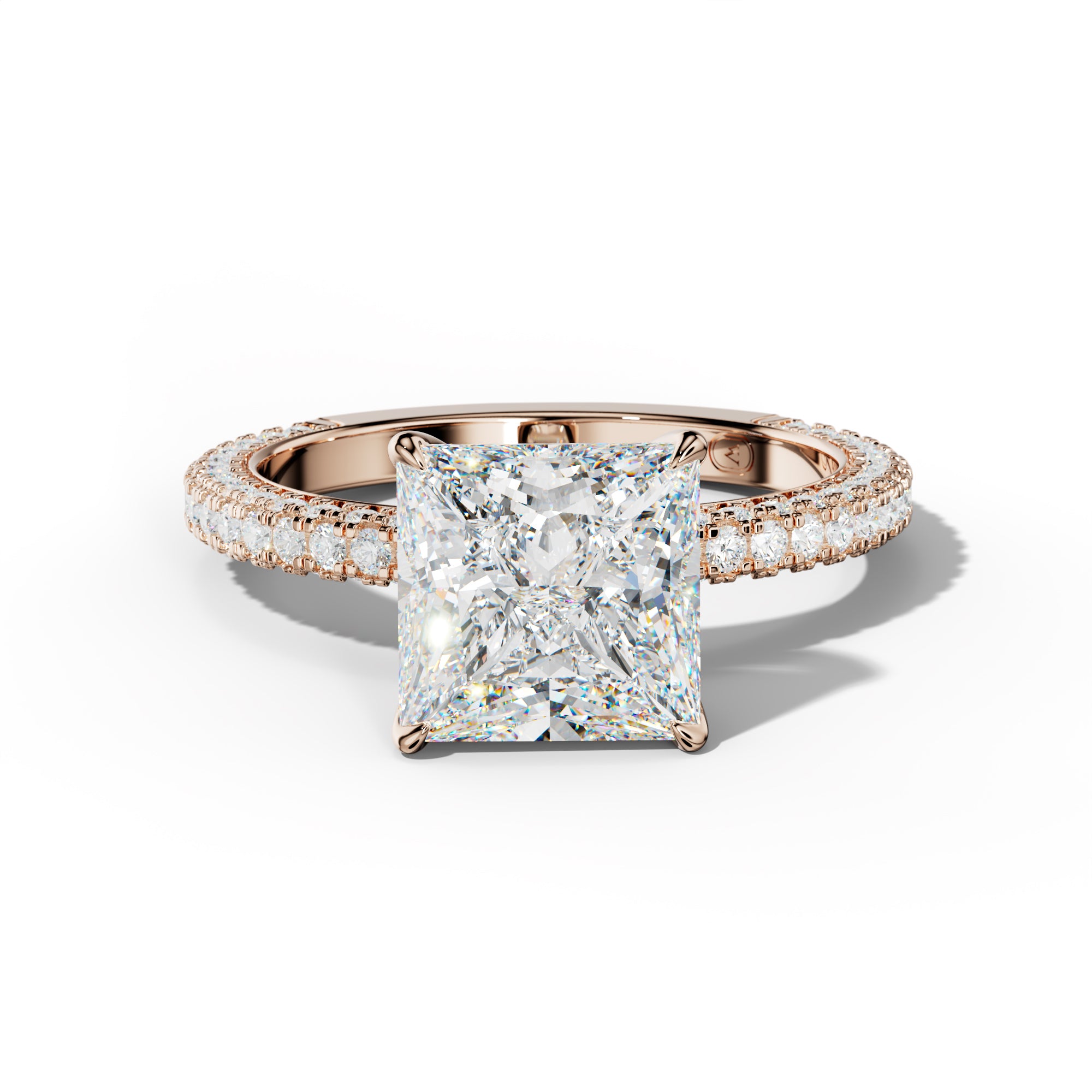 Autumn Princess Cut Engagement Ring