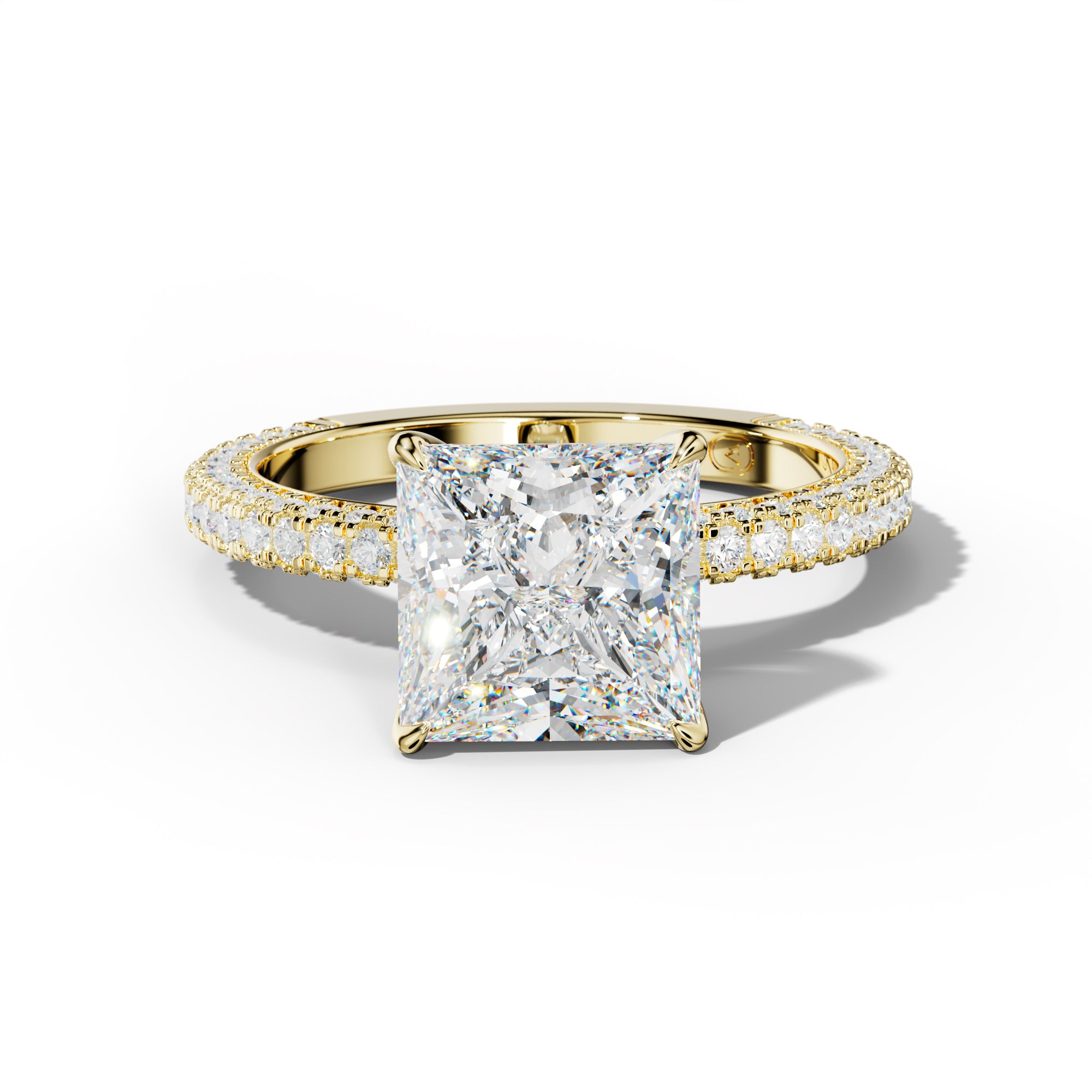 Autumn Princess Cut Engagement Ring