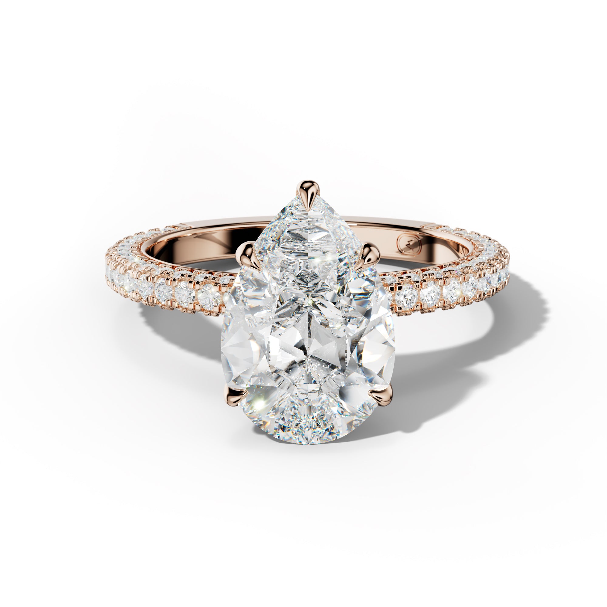 Autumn Pear Shape Engagement Ring