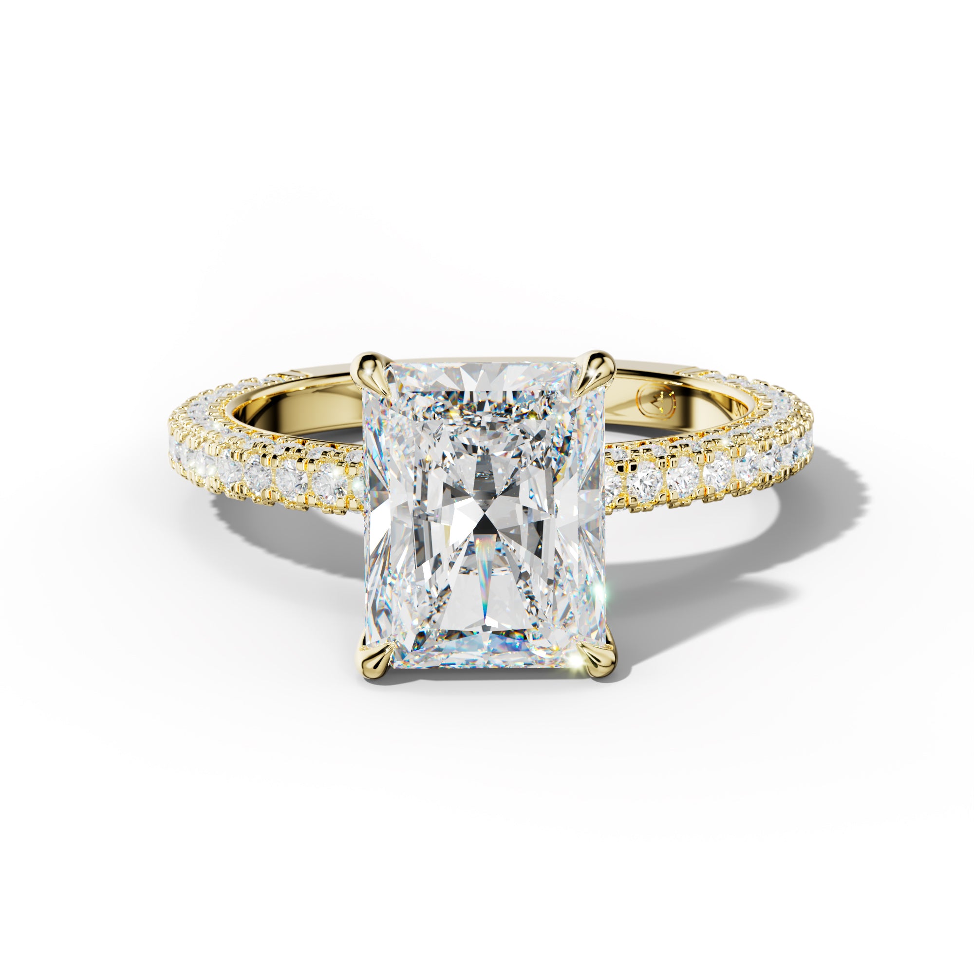 Caroline Radiant Cut  Engagement Ring