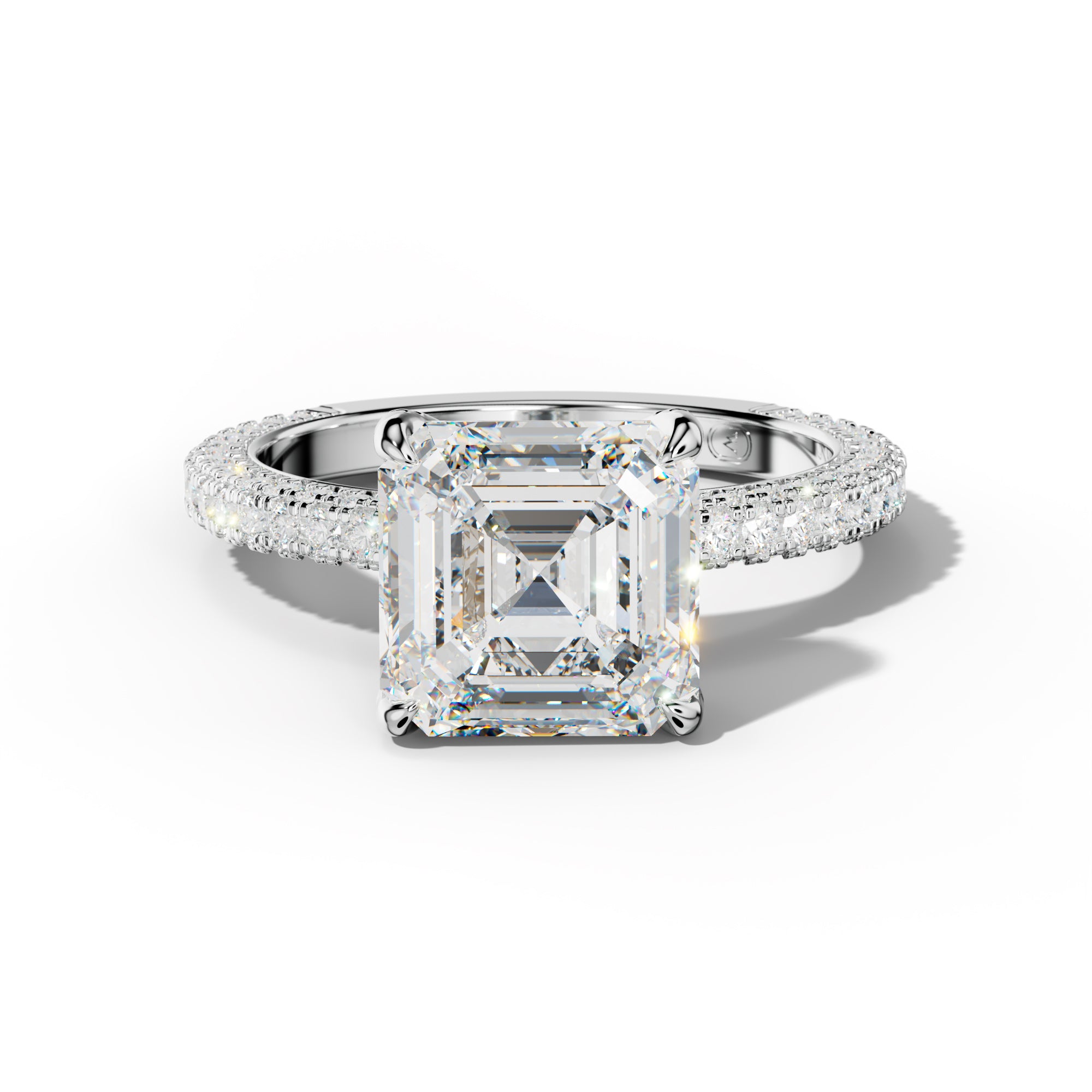 Autumn Asscher Cut Engagement Ring