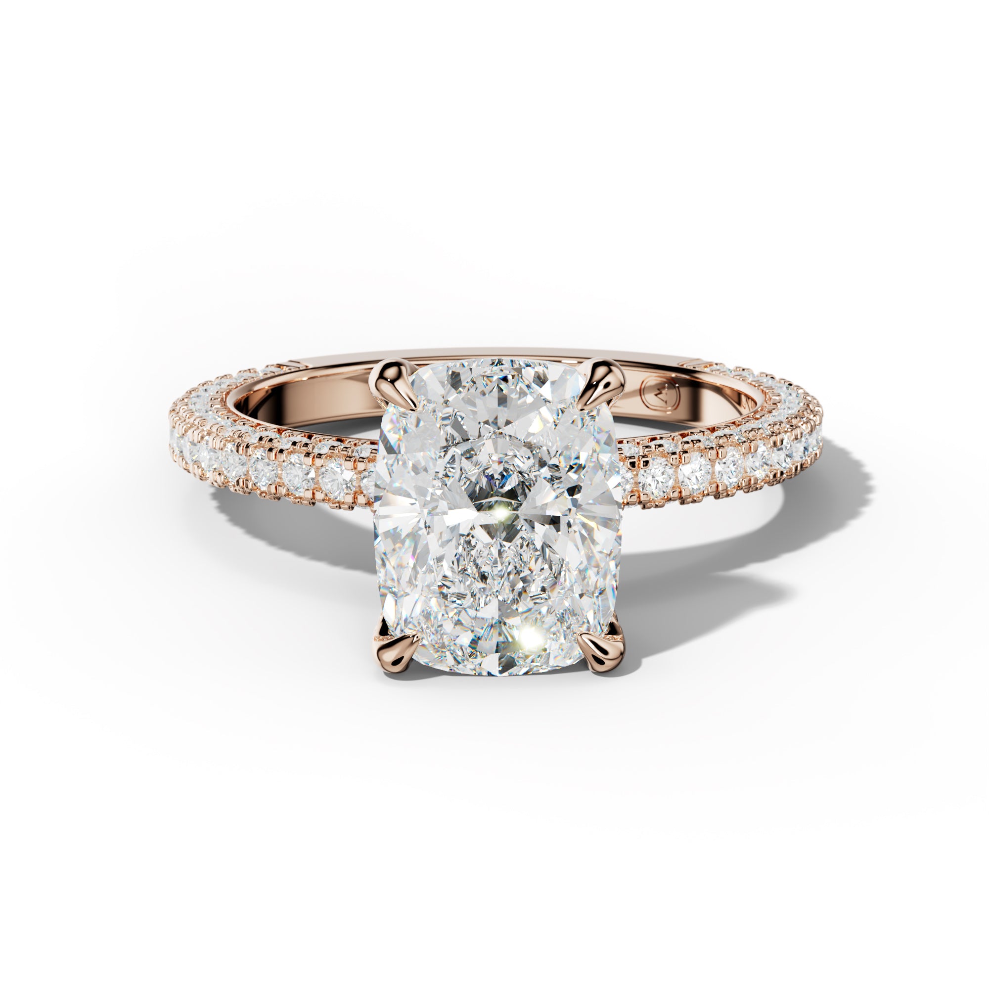 Penelope Elongated Cushion Cut Engagement Ring