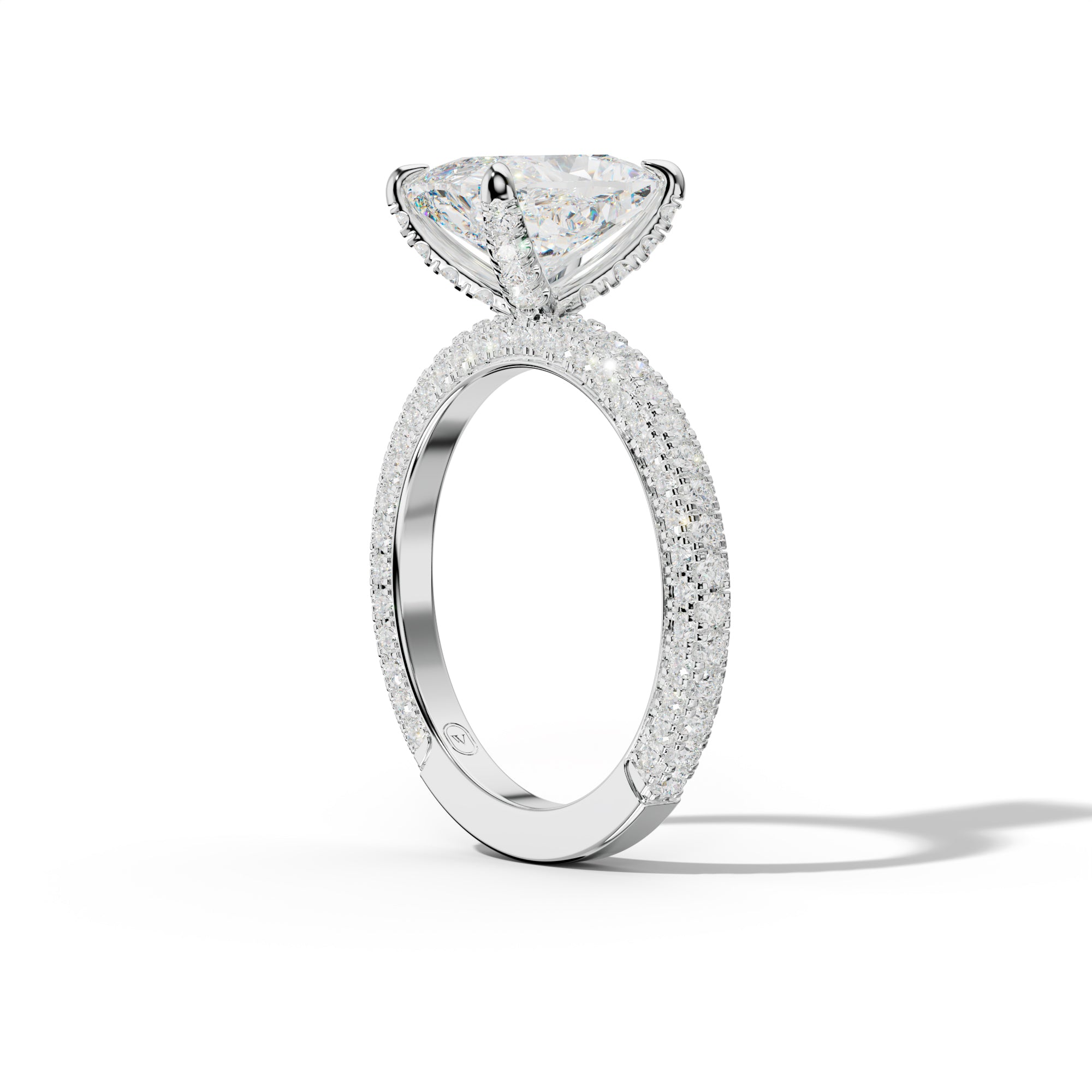 Penelope Elongated Cushion Cut Engagement Ring