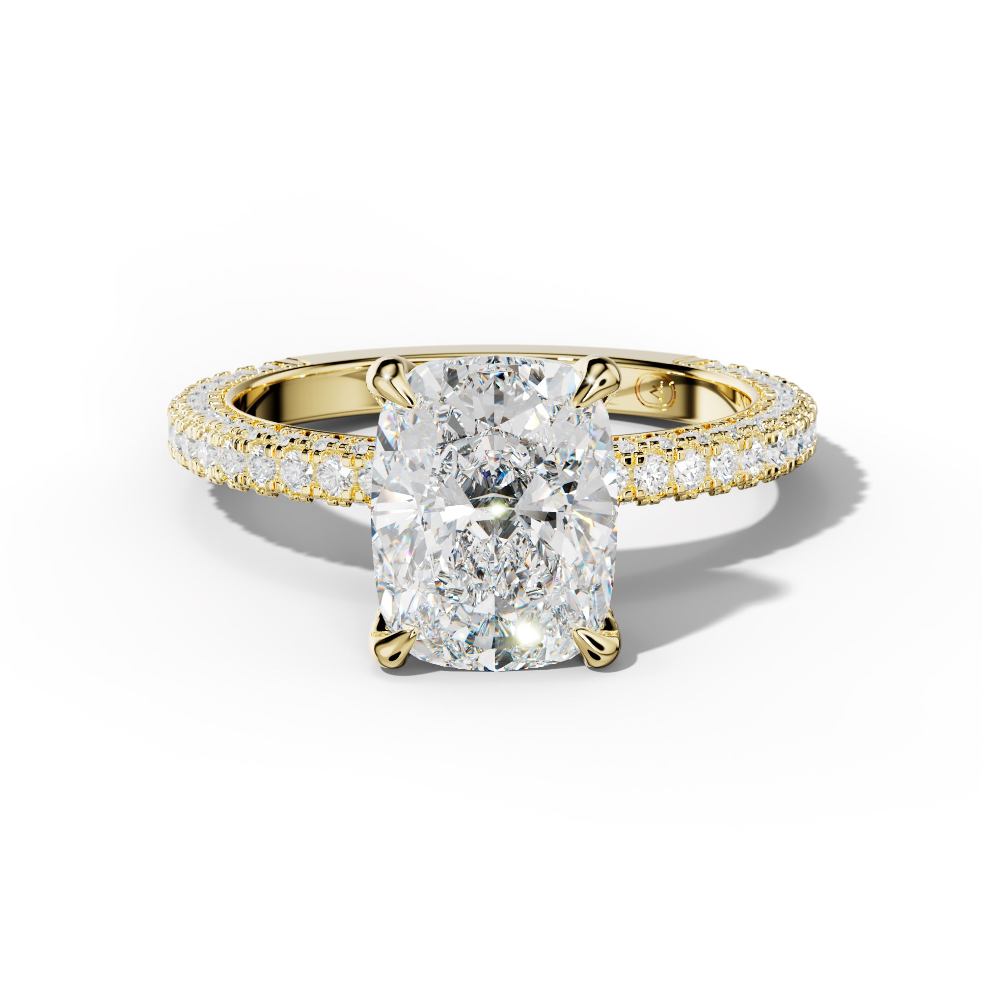 Penelope Elongated Cushion Cut Engagement Ring