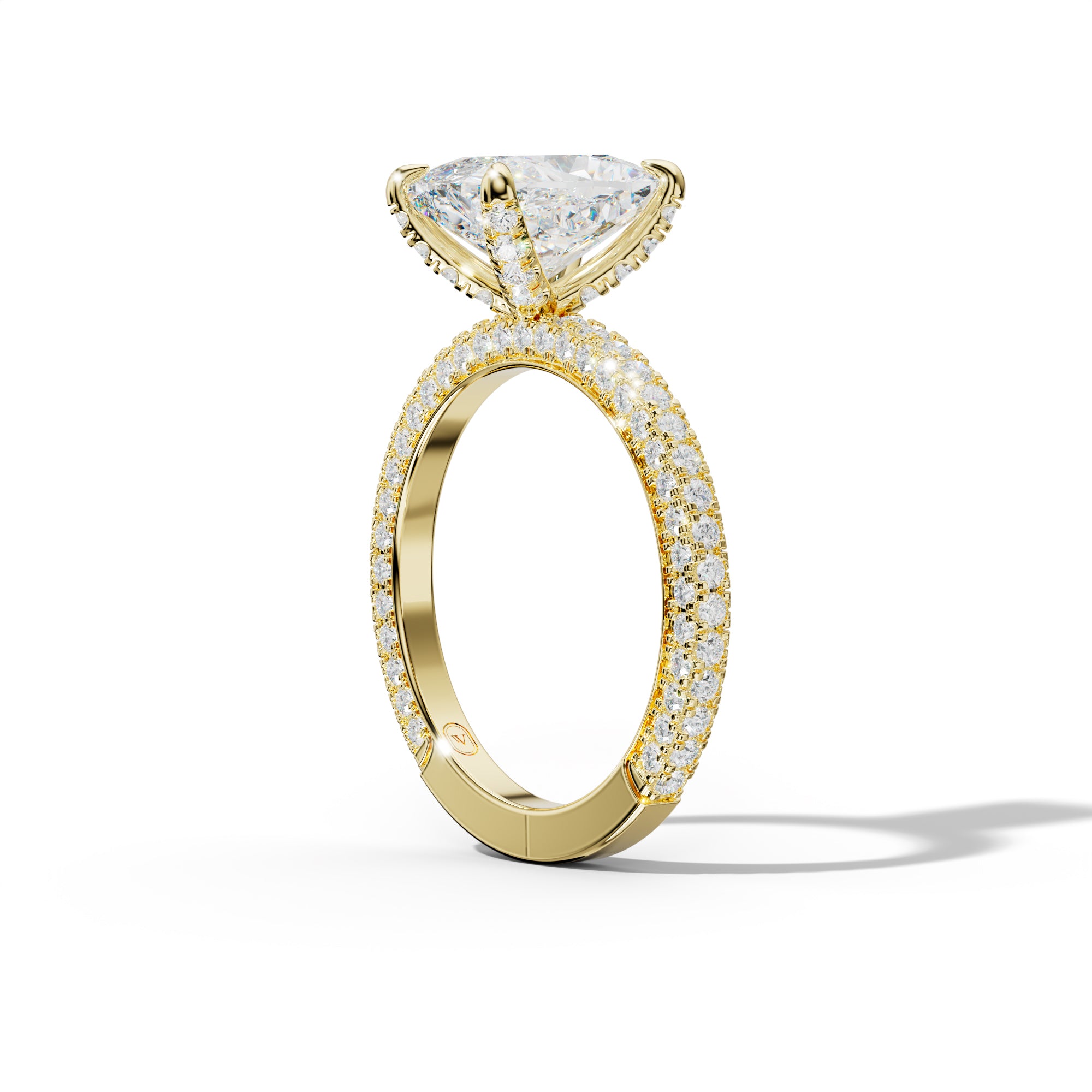 Penelope Elongated Cushion Cut Engagement Ring