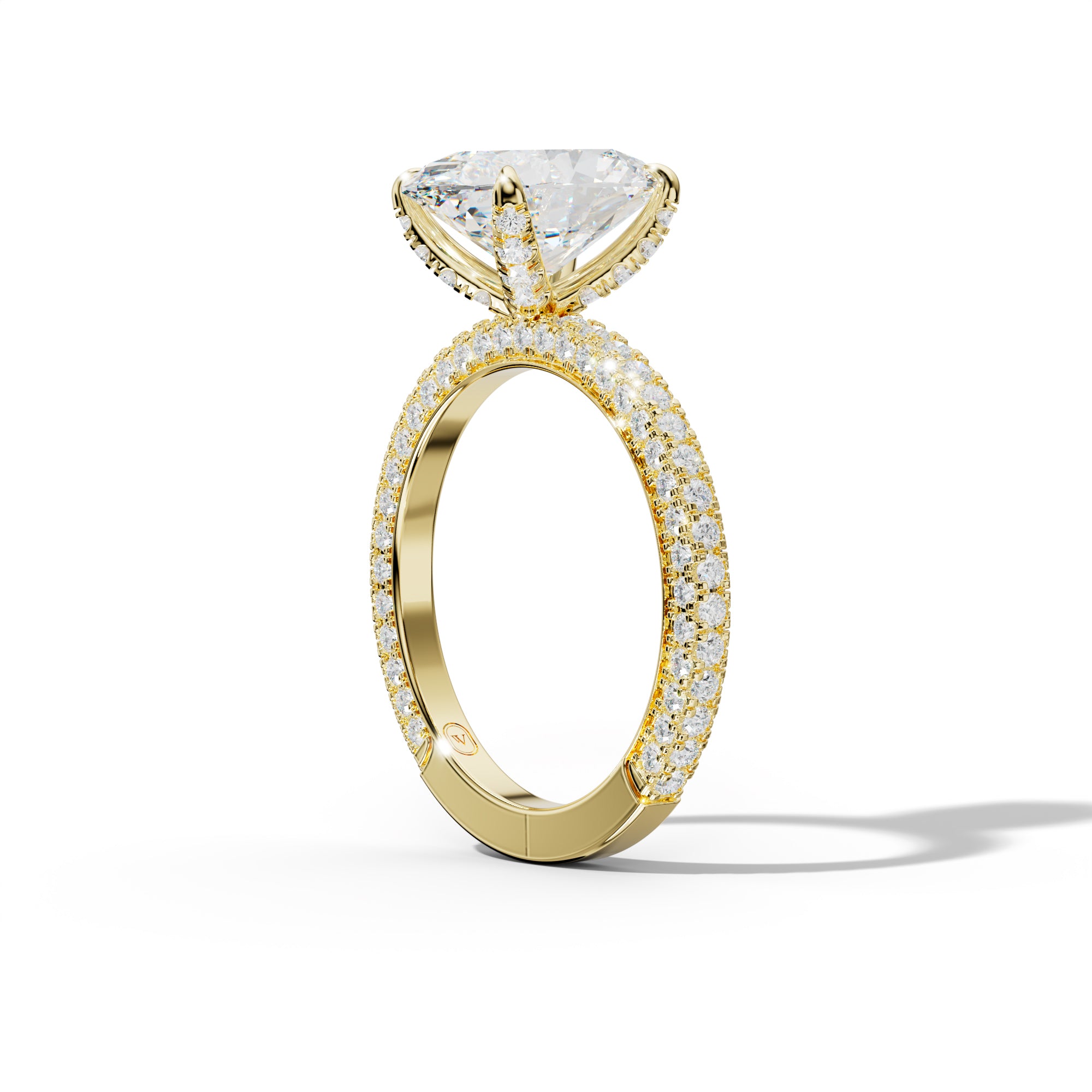 Penelope Oval Diamond Engagement Ring