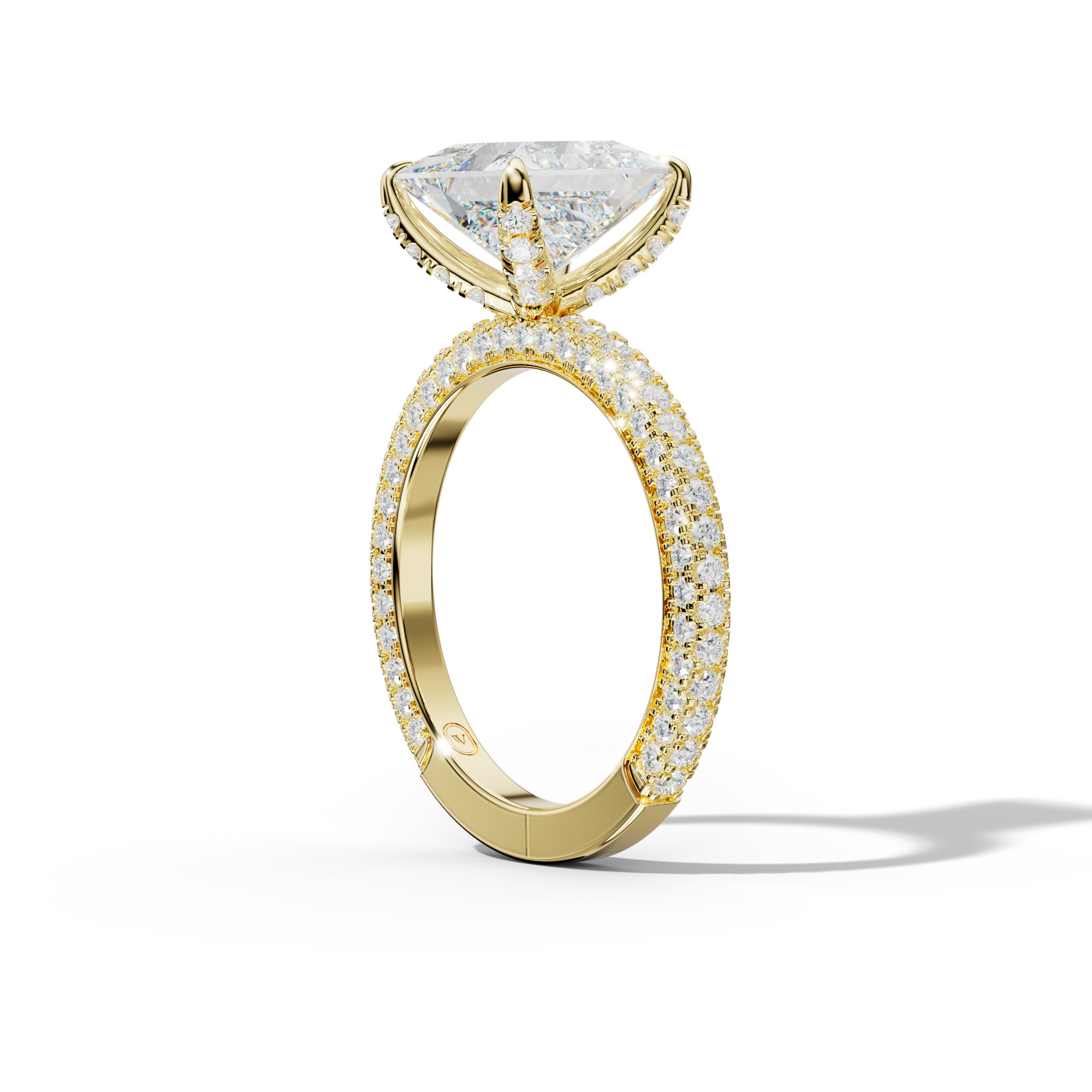 Penelope Princess Cut Engagement Ring