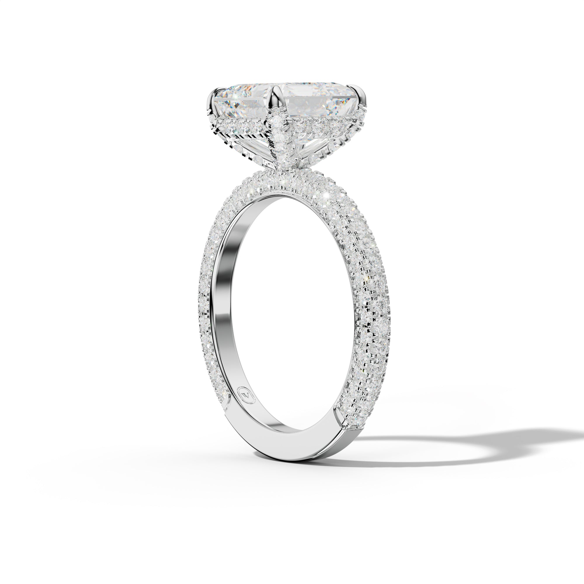 Autumn Asscher Cut Engagement Ring