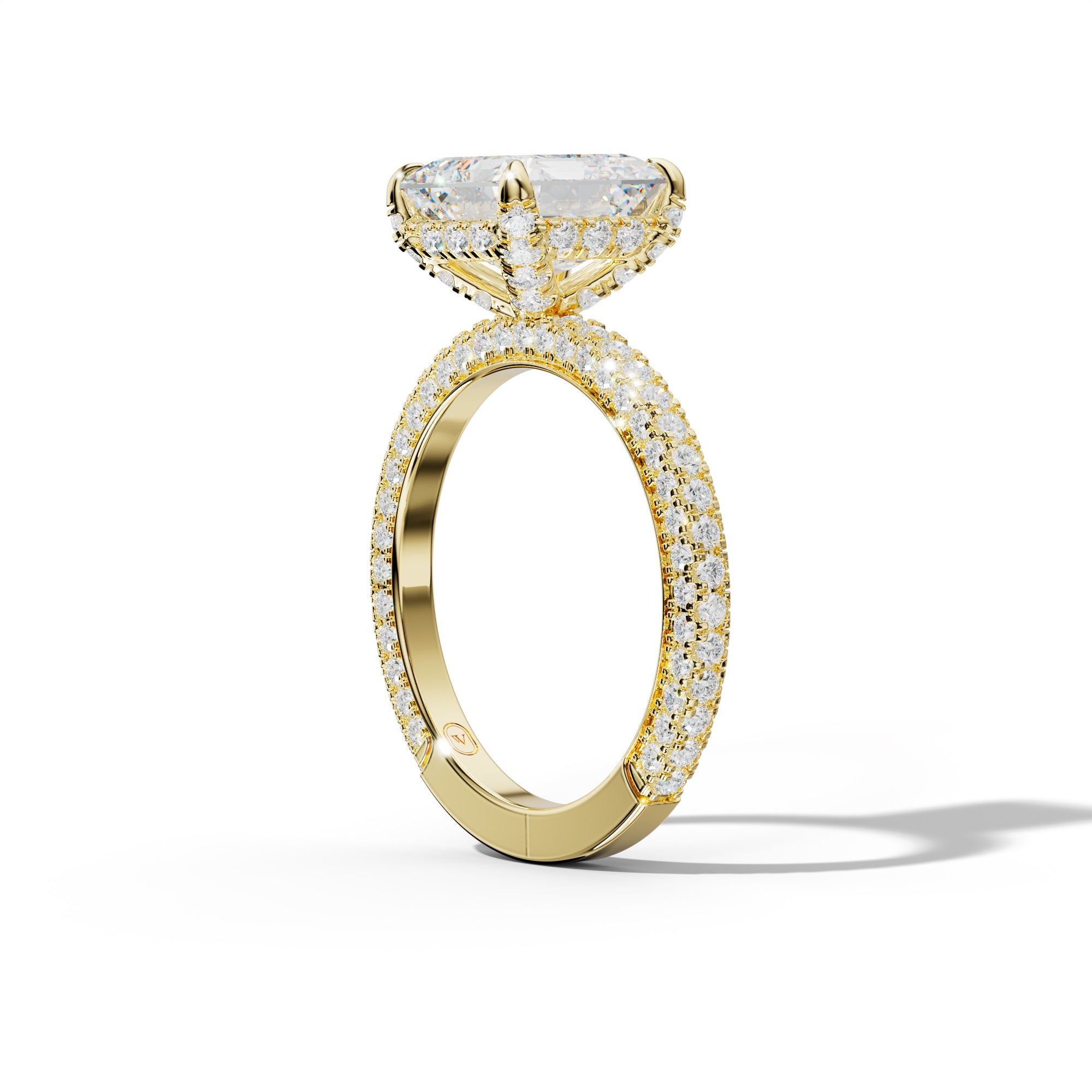 Autumn Asscher Cut Engagement Ring