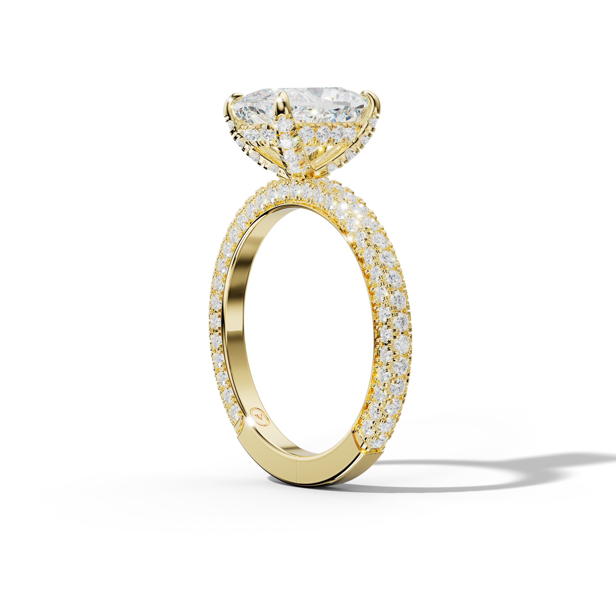 Autumn Elongated Cushion Cut Engagement Ring