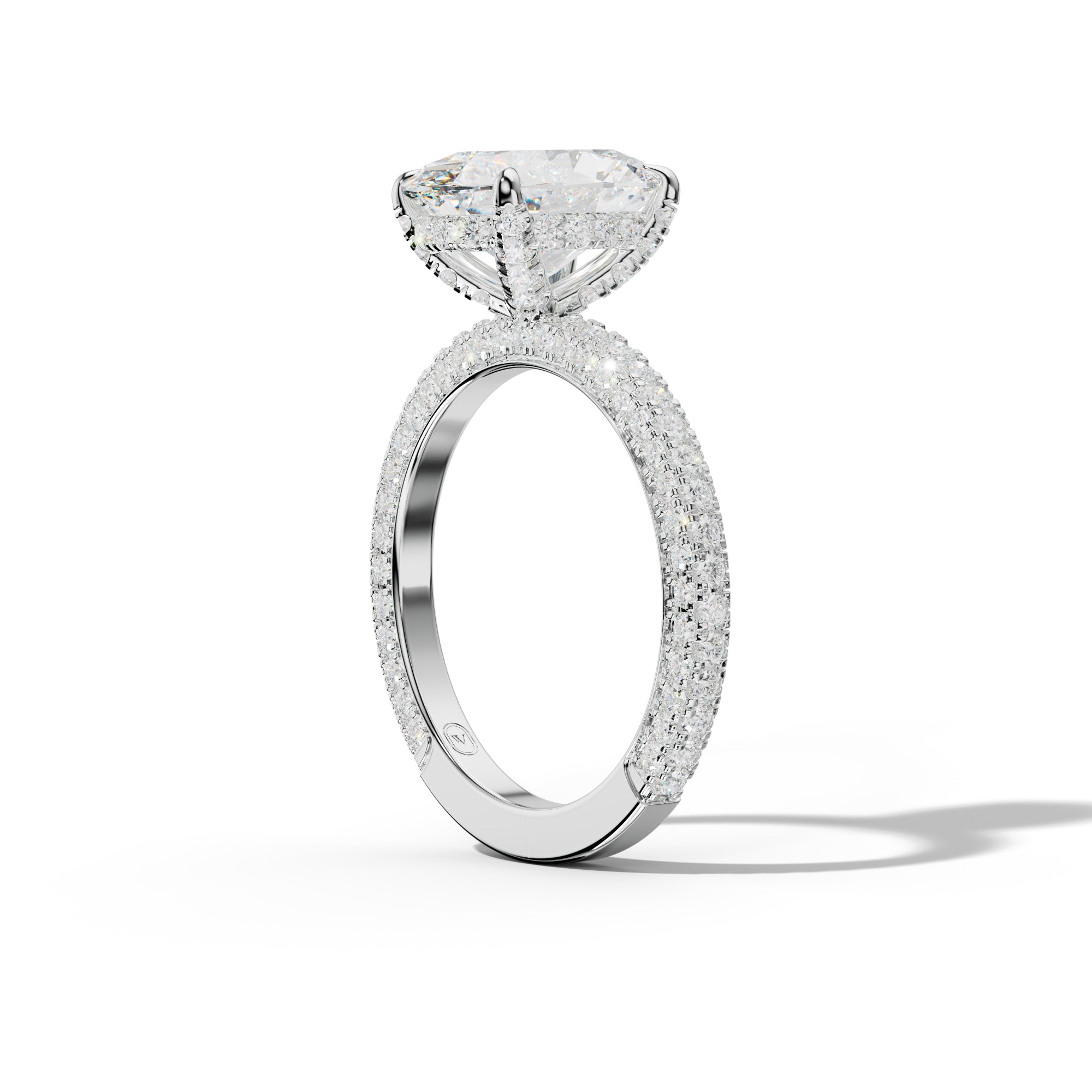 Autumn Oval Diamond Engagement Ring