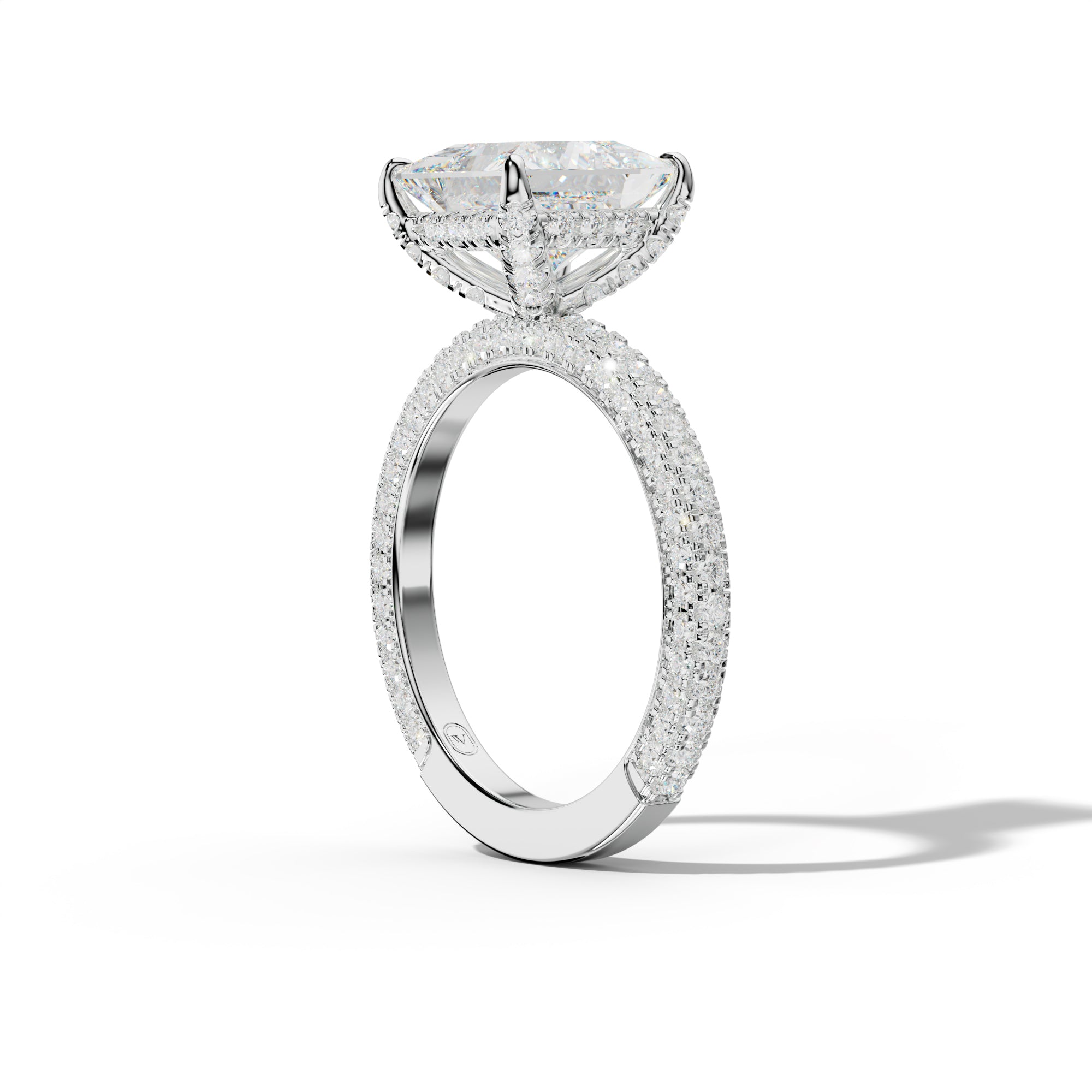 Autumn Princess Cut Engagement Ring