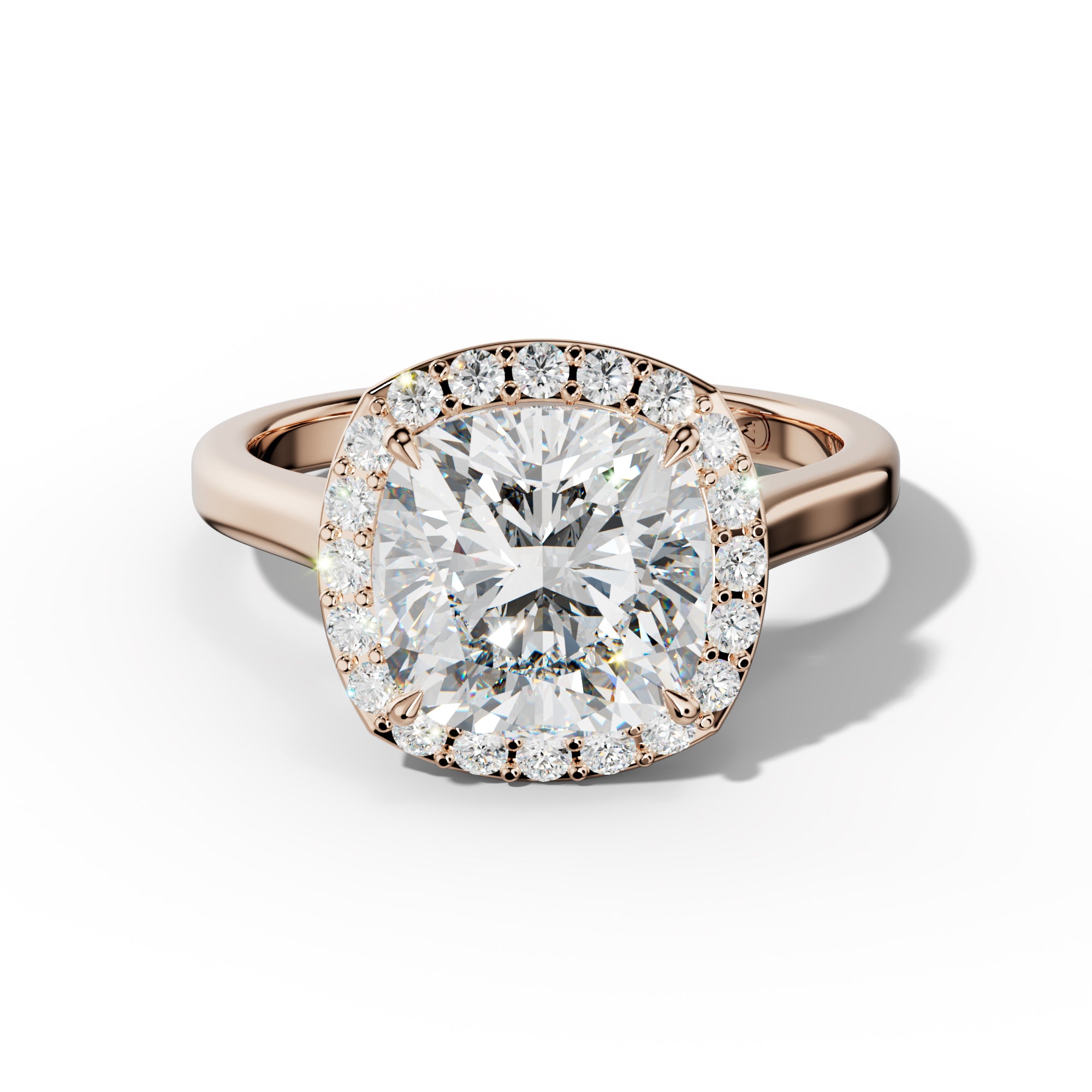 Josephine Cushion Cut Engagement Ring