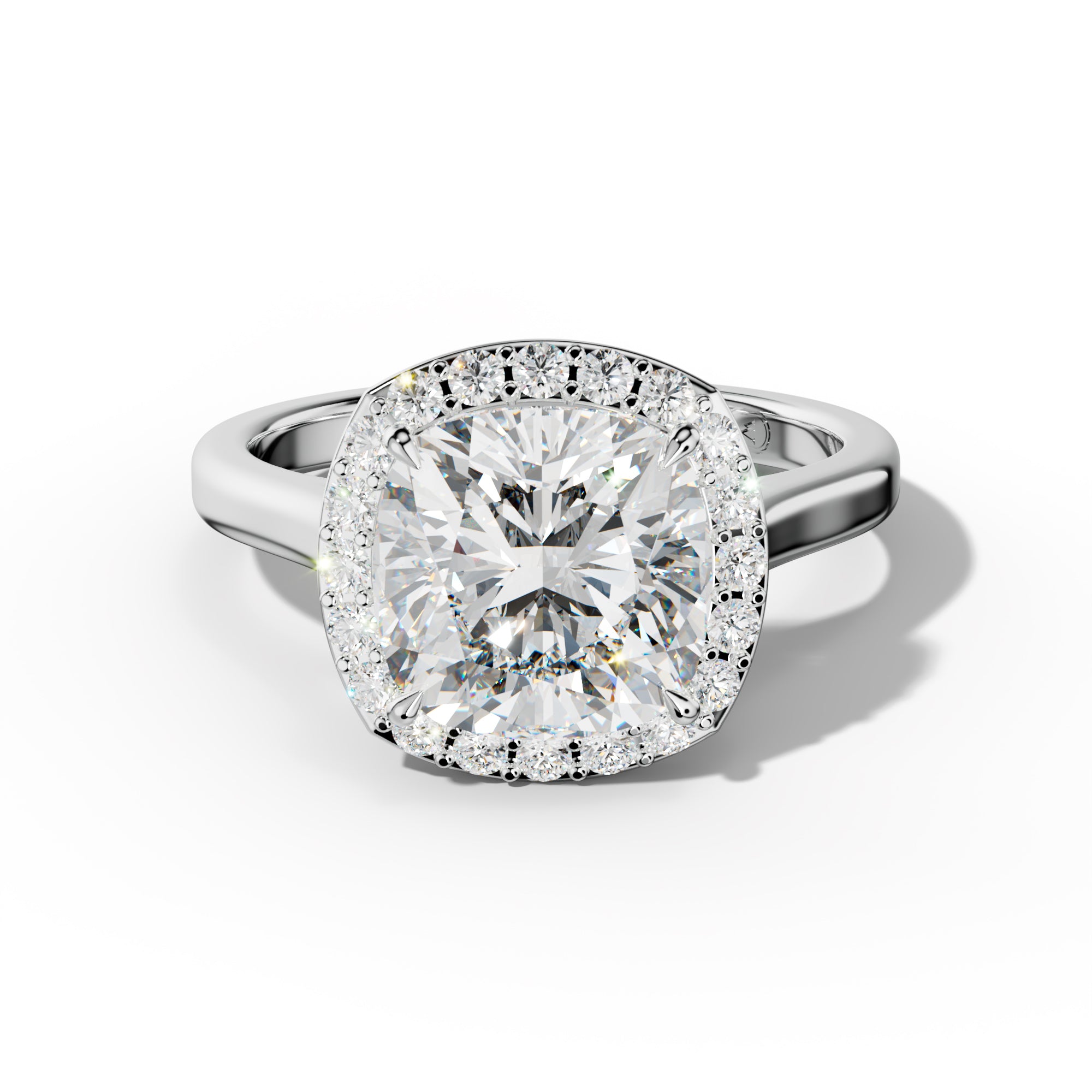 Josephine Cushion Cut Engagement Ring