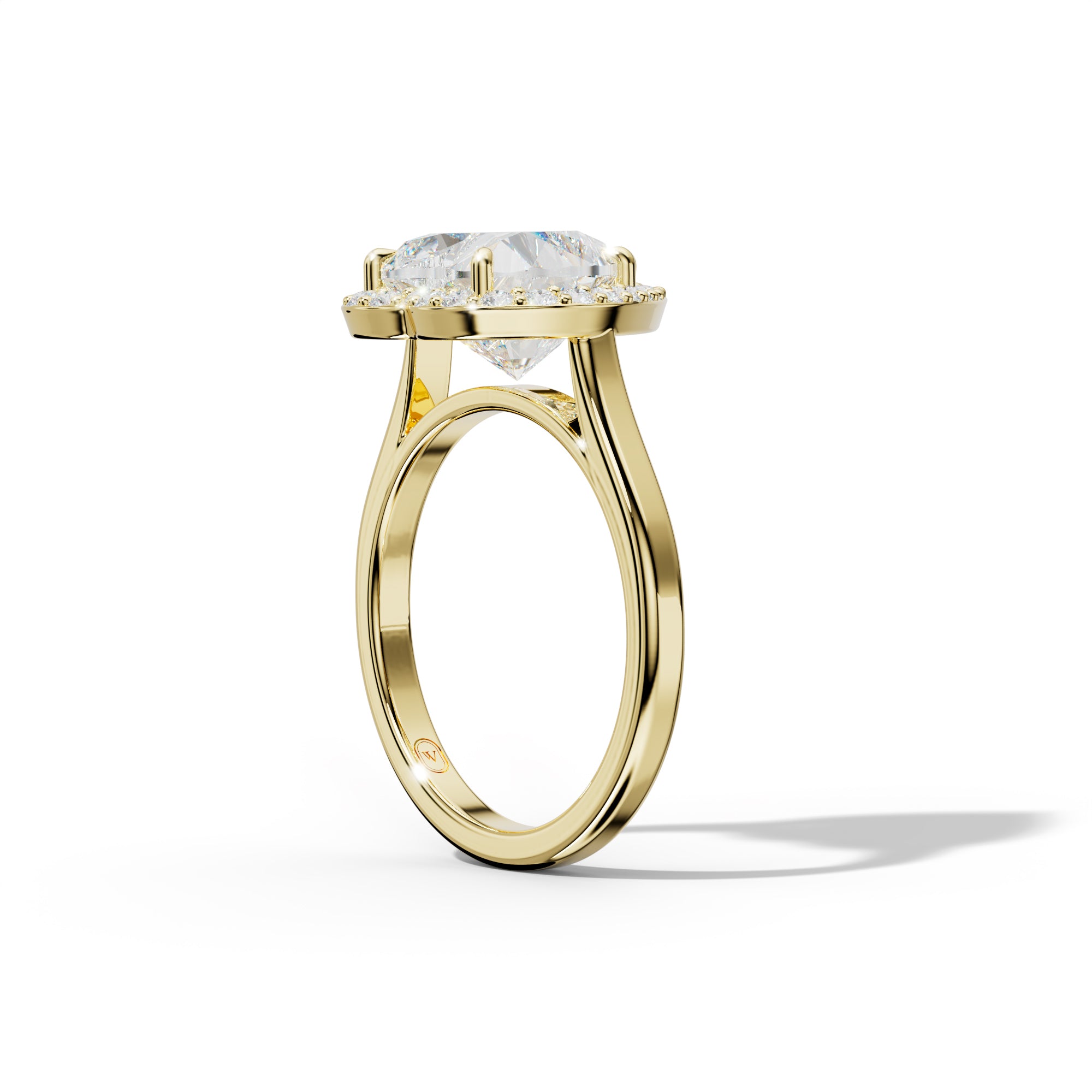 Josephine Heart Cut Engagement Ring