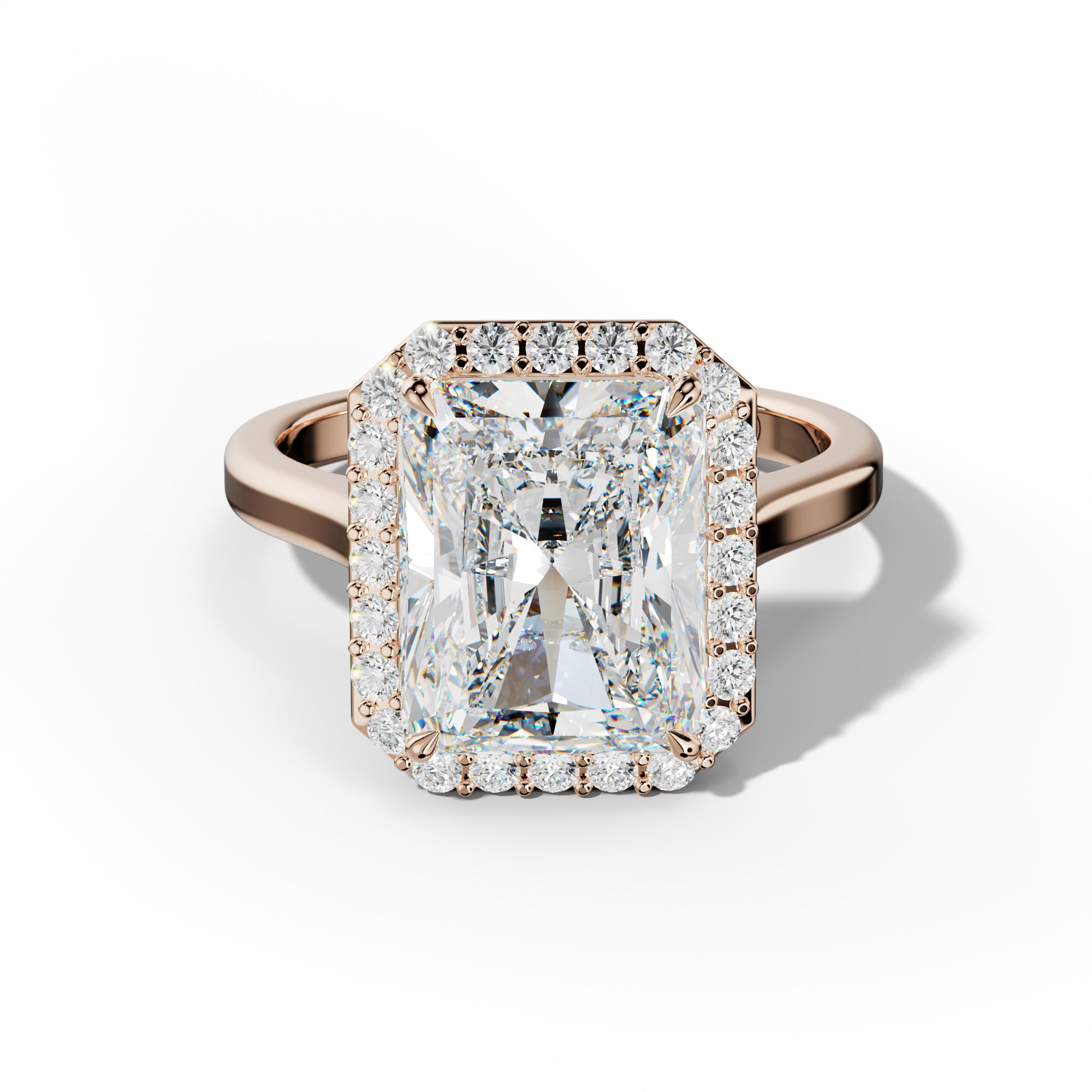 Josephine Radiant Cut Engagement Ring