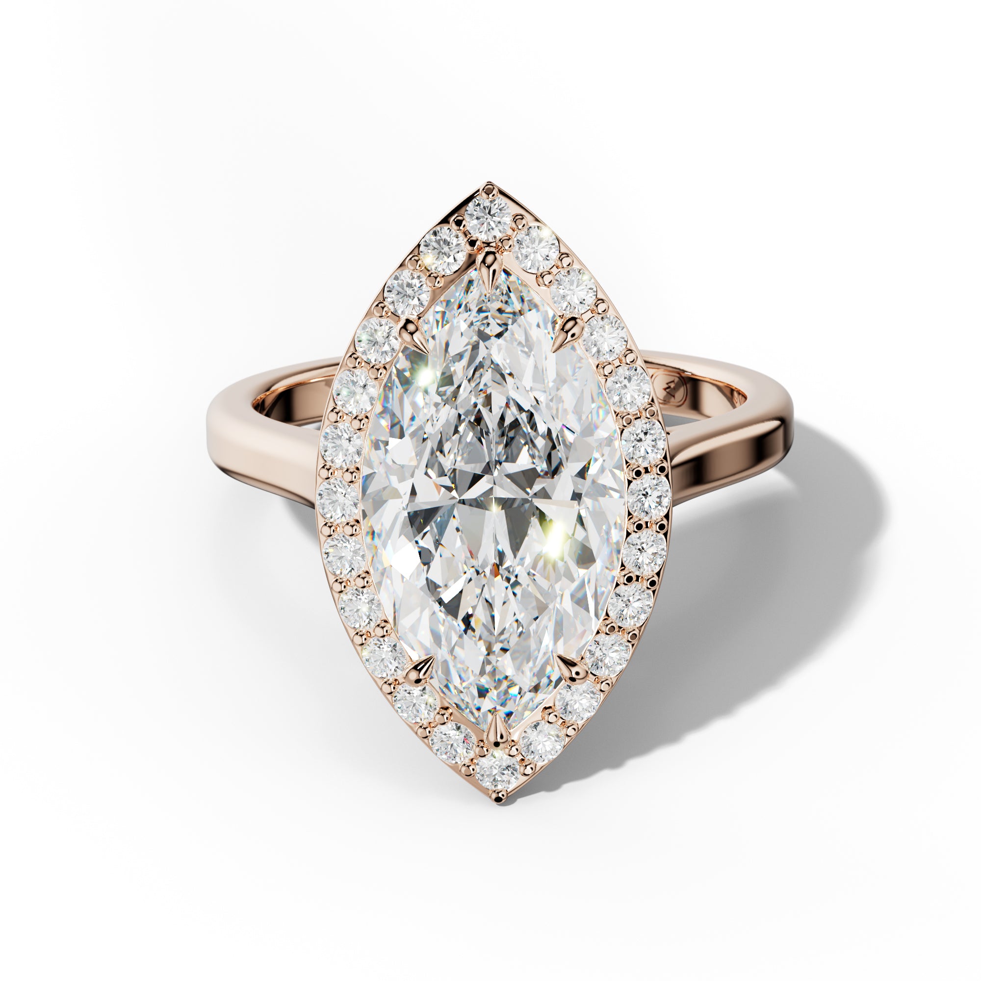 Josephine Marquise Cut Engagement Ring
