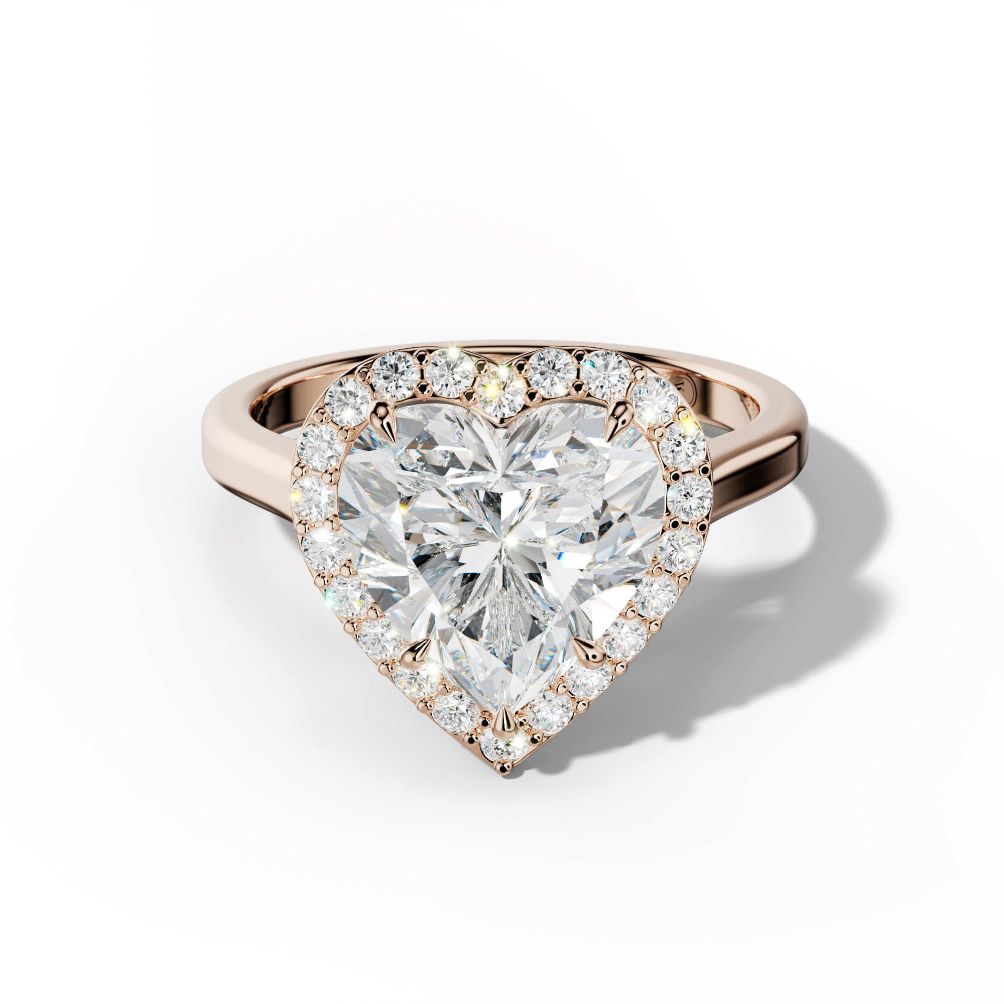 Josephine Heart Cut Engagement Ring