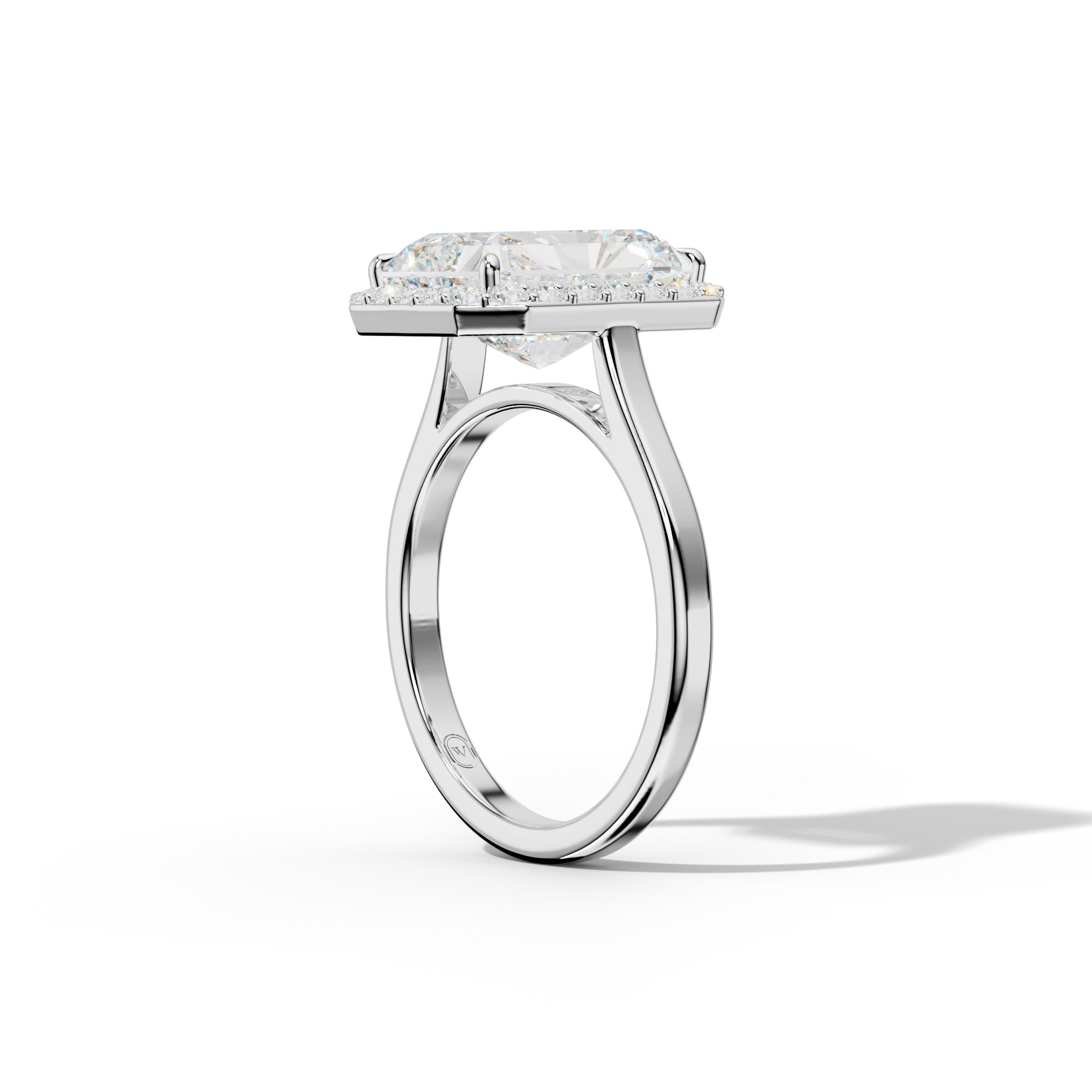 Josephine Radiant Cut Engagement Ring