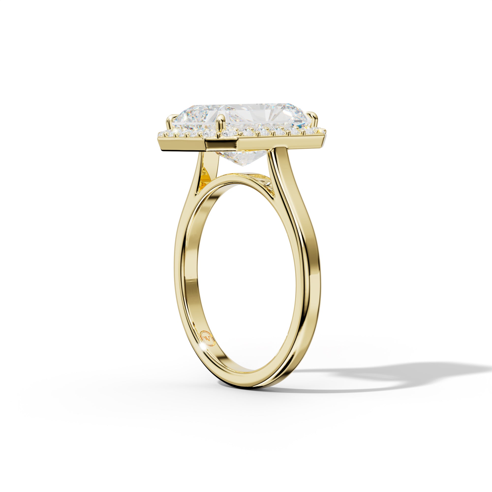 Josephine Radiant Cut Engagement Ring