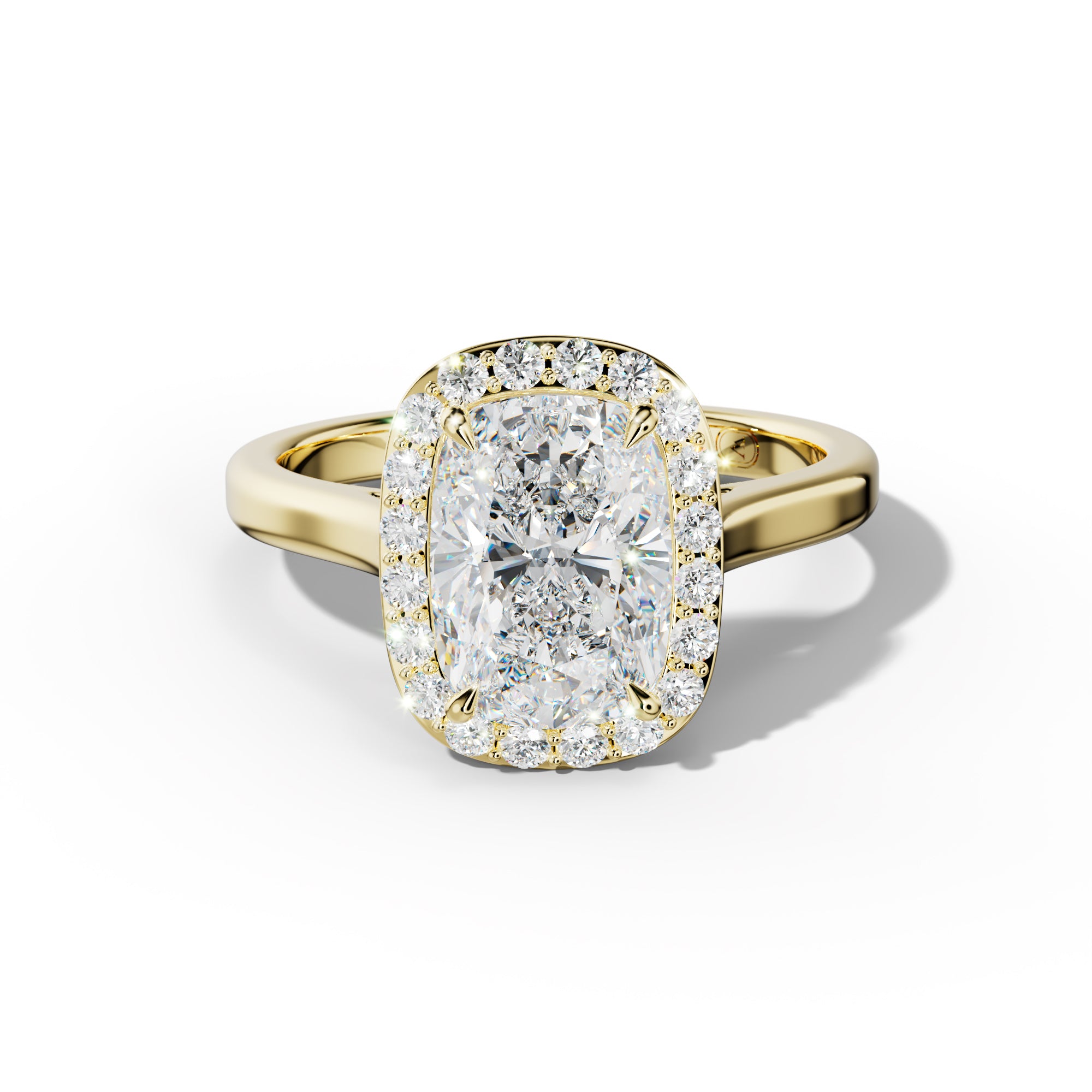 Josephine Elongated Cushion Cut Engagement Ring