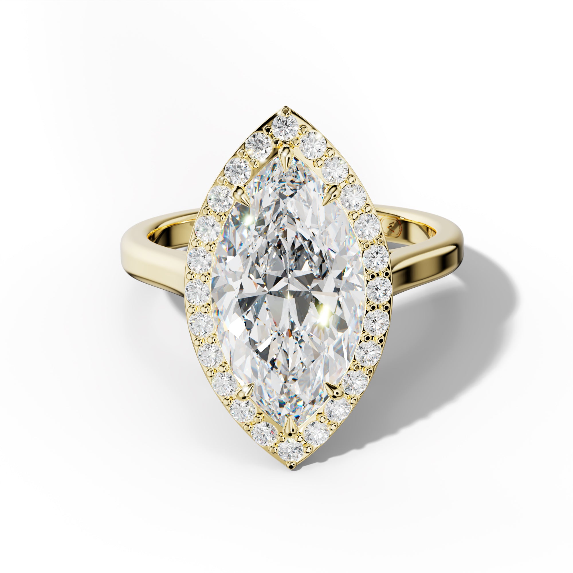 Josephine Marquise Cut Engagement Ring
