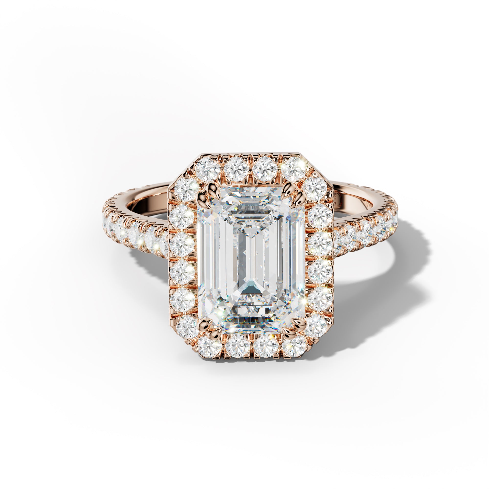 Adeline Emerald Cut Engagement Ring