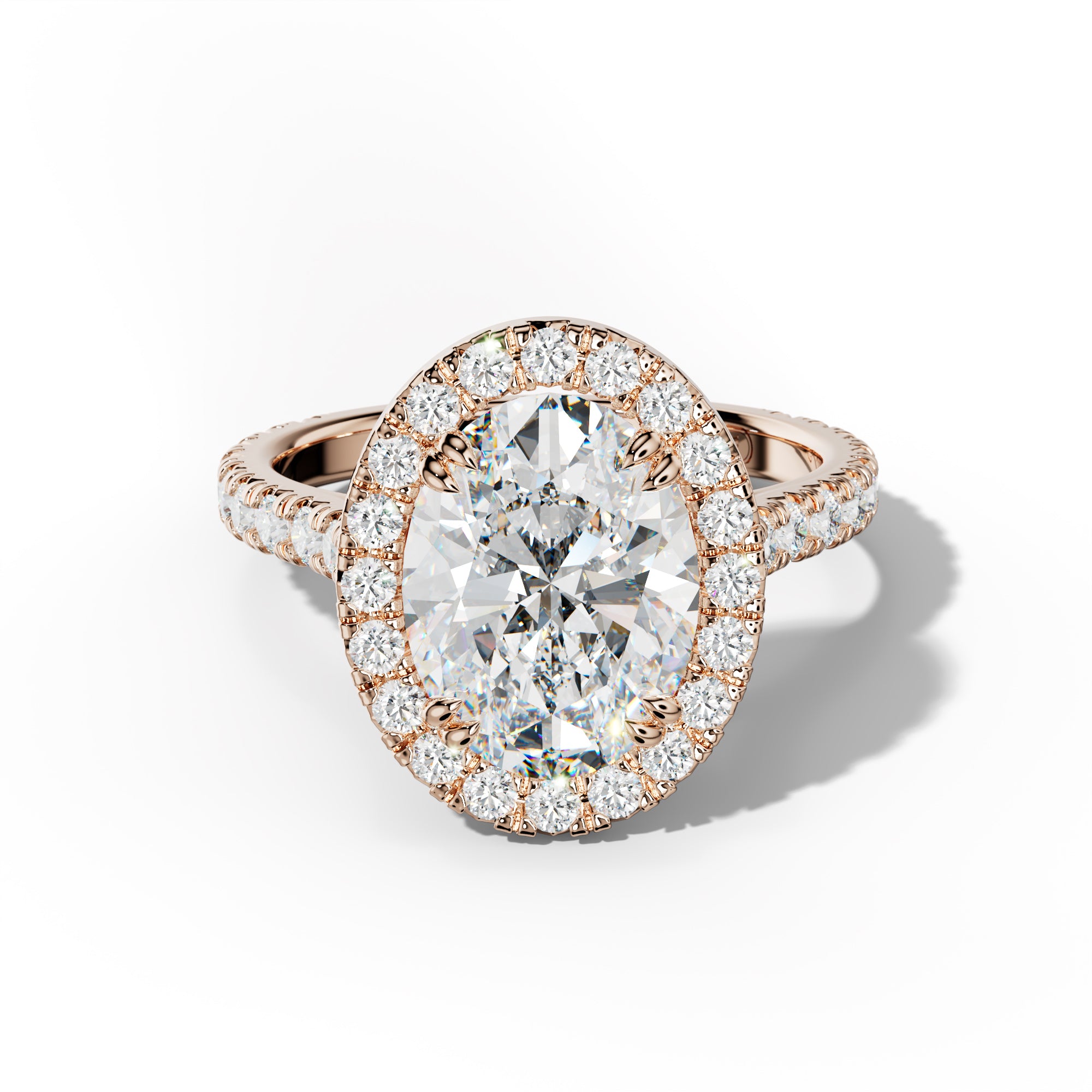 Adeline Oval Diamond Engagement Ring