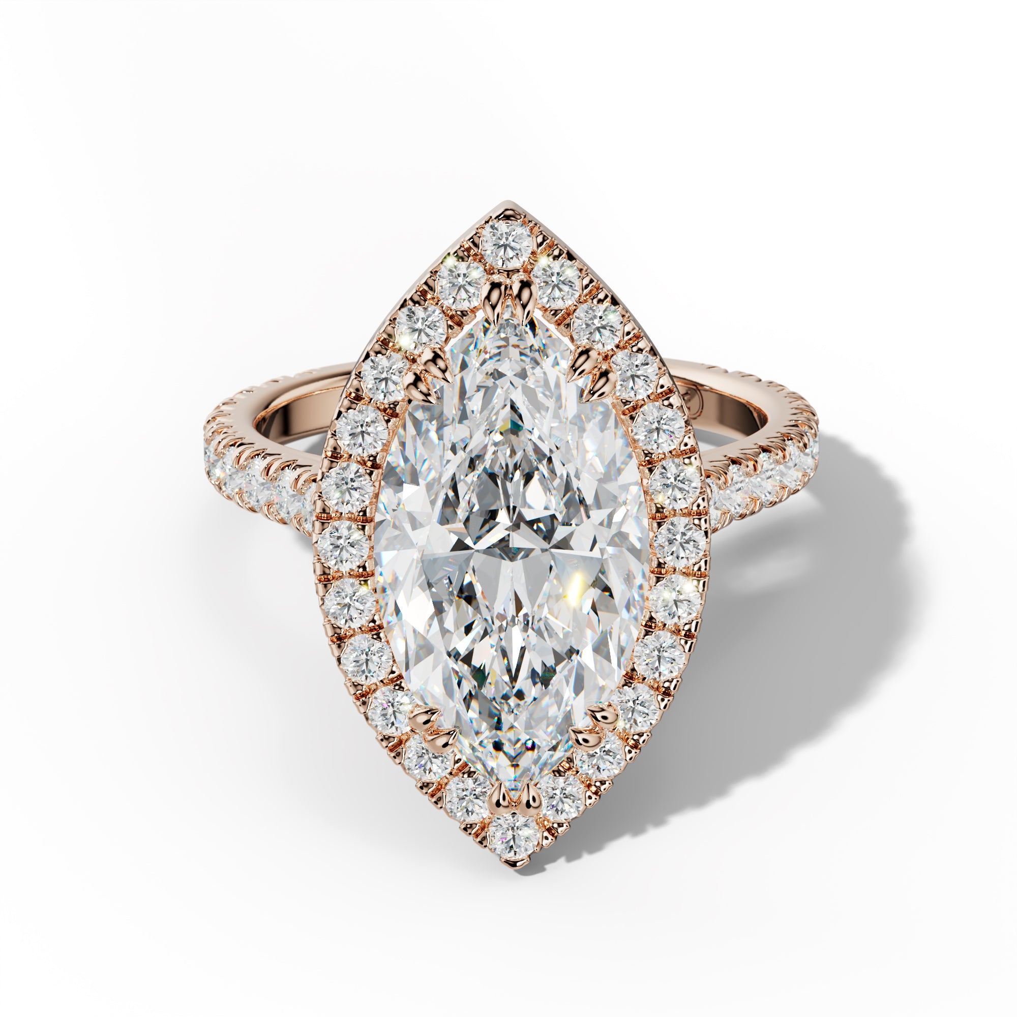Adeline Marquise Cut Engagement Ring